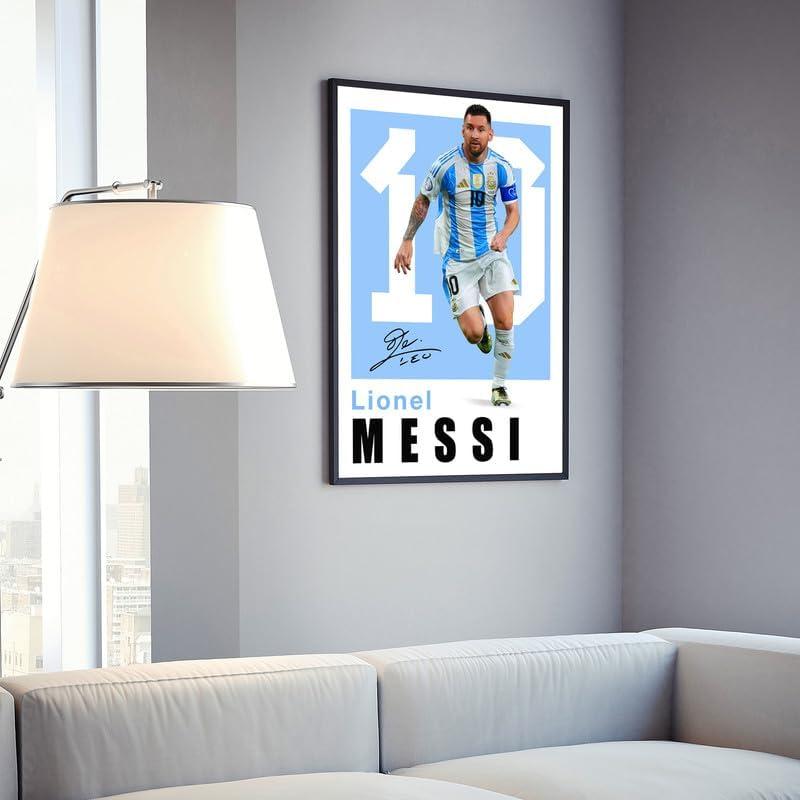 Póster de Fútbol Messi 61x91 cm - Arte de Pared para Niños