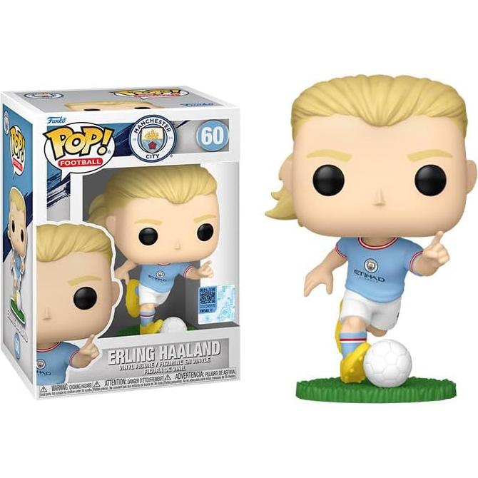 Figura POP! Erling Haaland Manchester City Funko 9.53 cm