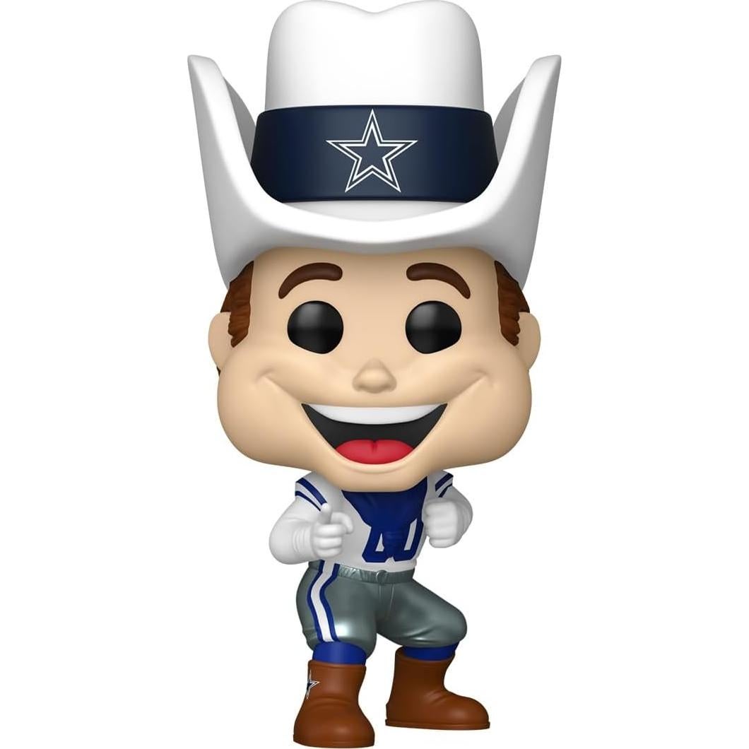 Figura Funko Pop! NFL Rowdy Dallas Cowboys - Vinilo 13.2 cm