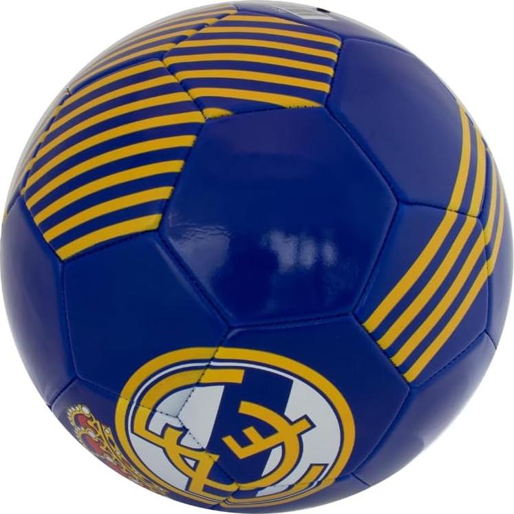 Bola de Fútbol Oficial Maccabi Real Madrid Tamaño 5 Azul