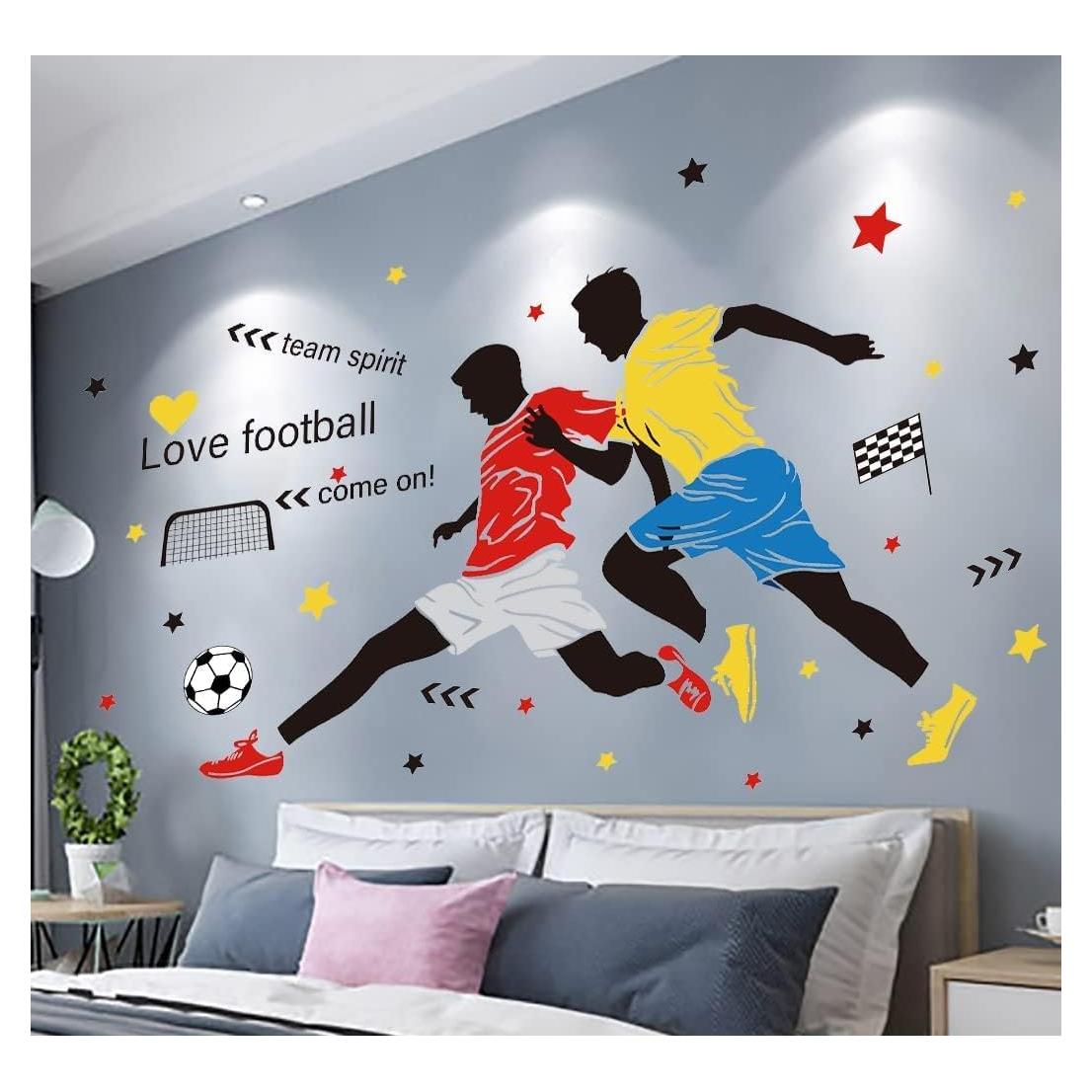 Calcomanía de Pared Jugador de Fútbol KeLay Fs 230x200cm