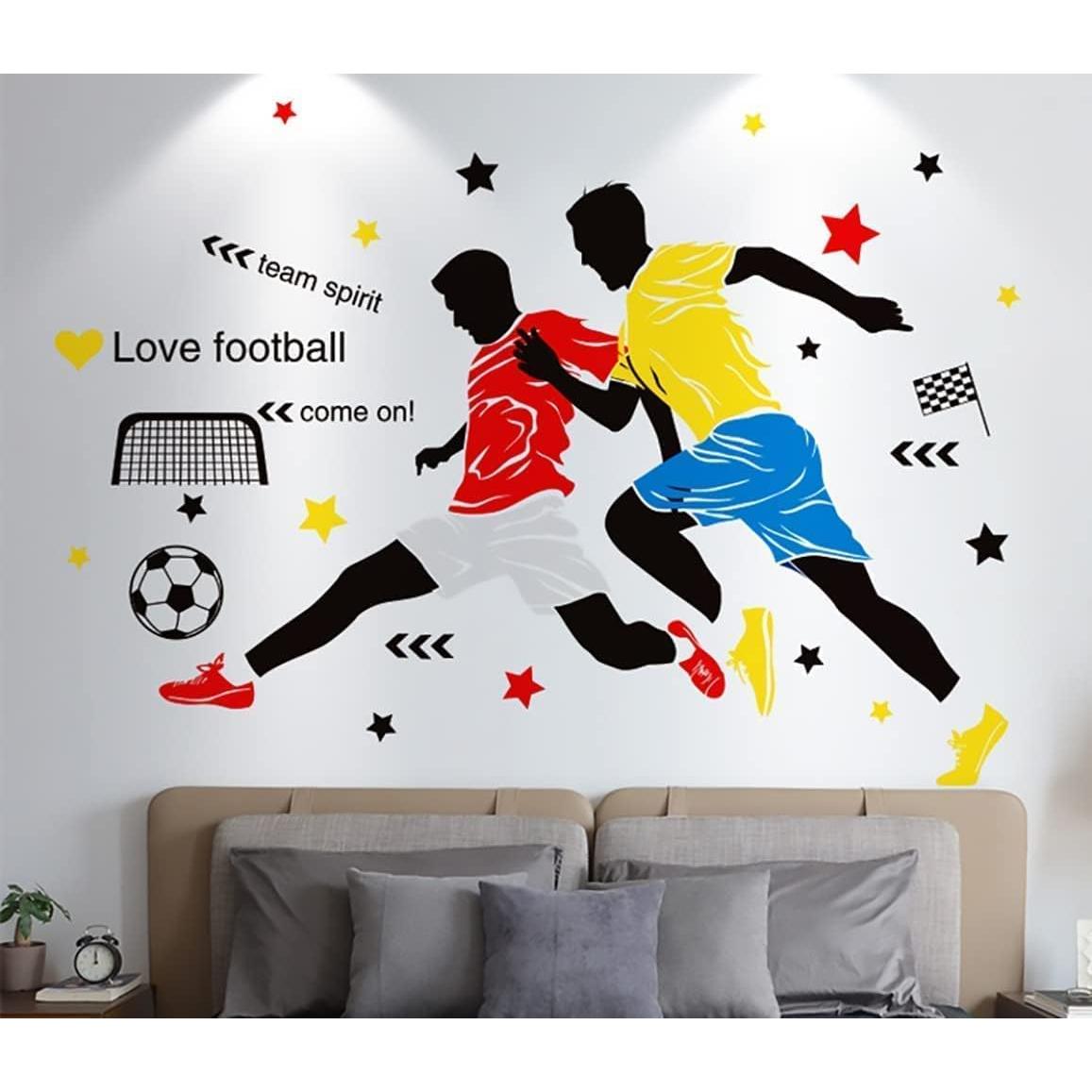 Calcomanía de Pared Jugador de Fútbol KeLay Fs 230x200cm