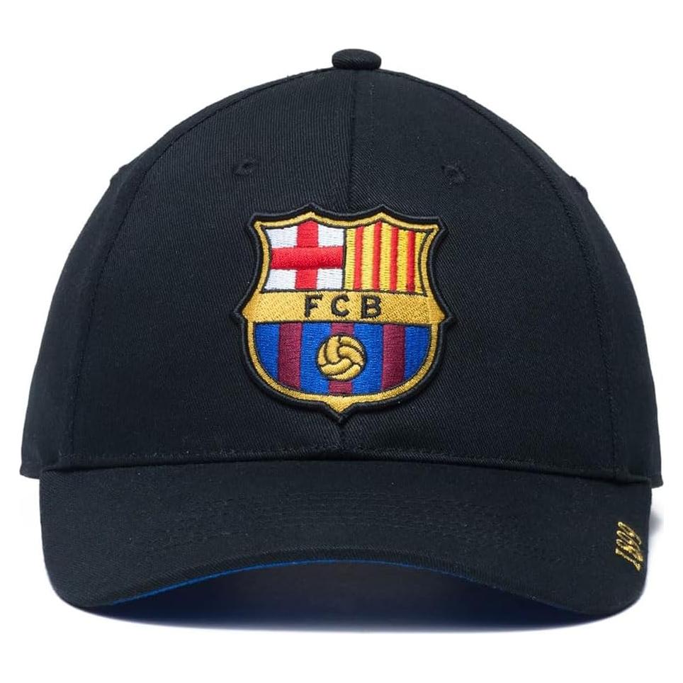 Gorra ajustable Fan Ink FC Barcelona negra unisex
