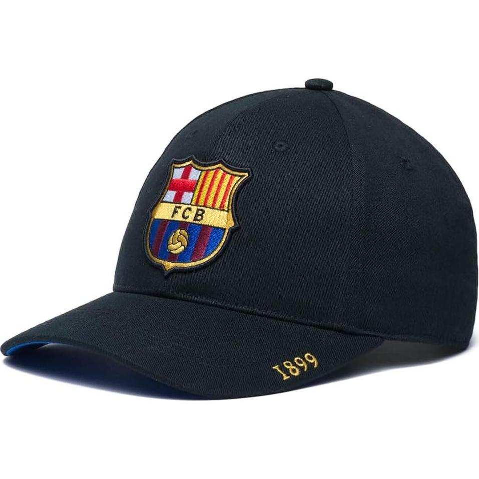 Gorra ajustable Fan Ink FC Barcelona negra unisex