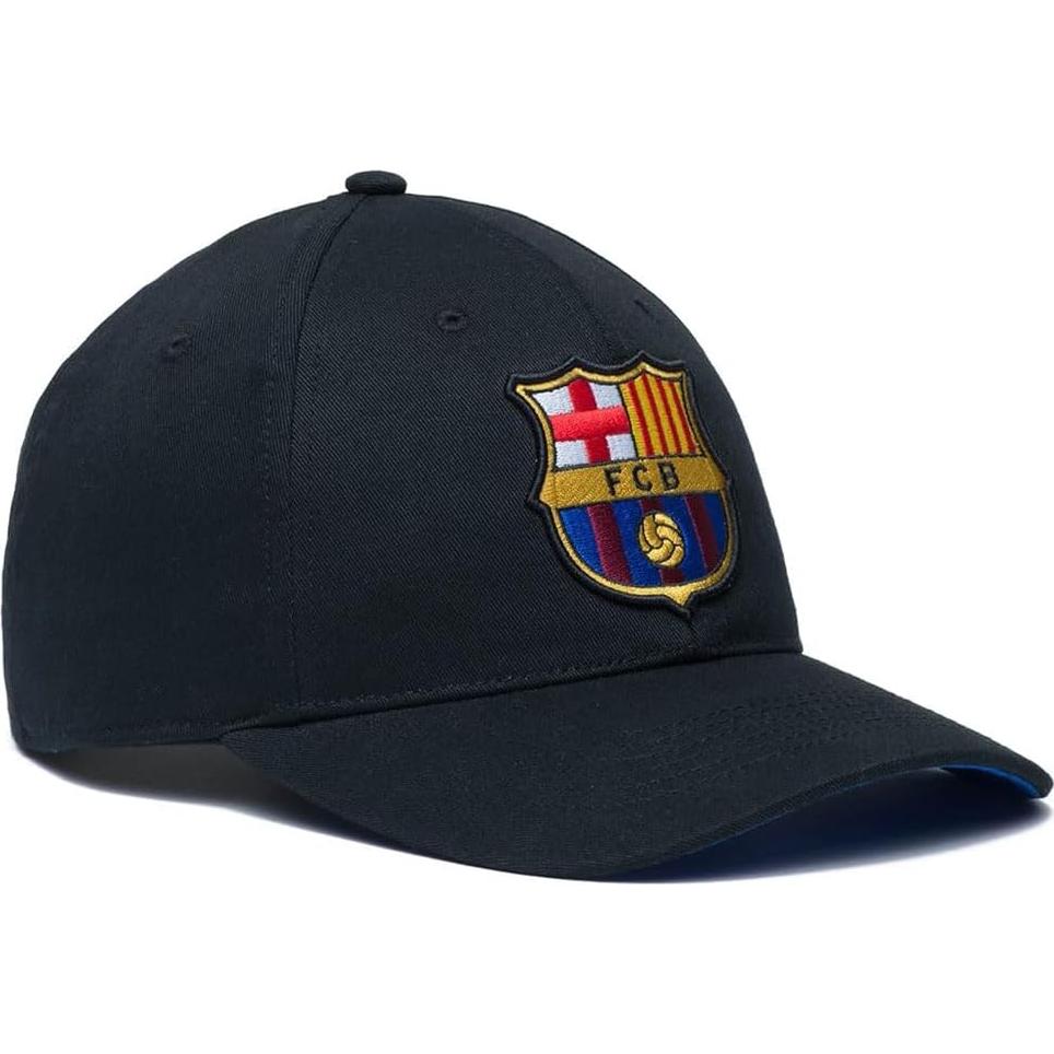 Gorra ajustable Fan Ink FC Barcelona negra unisex