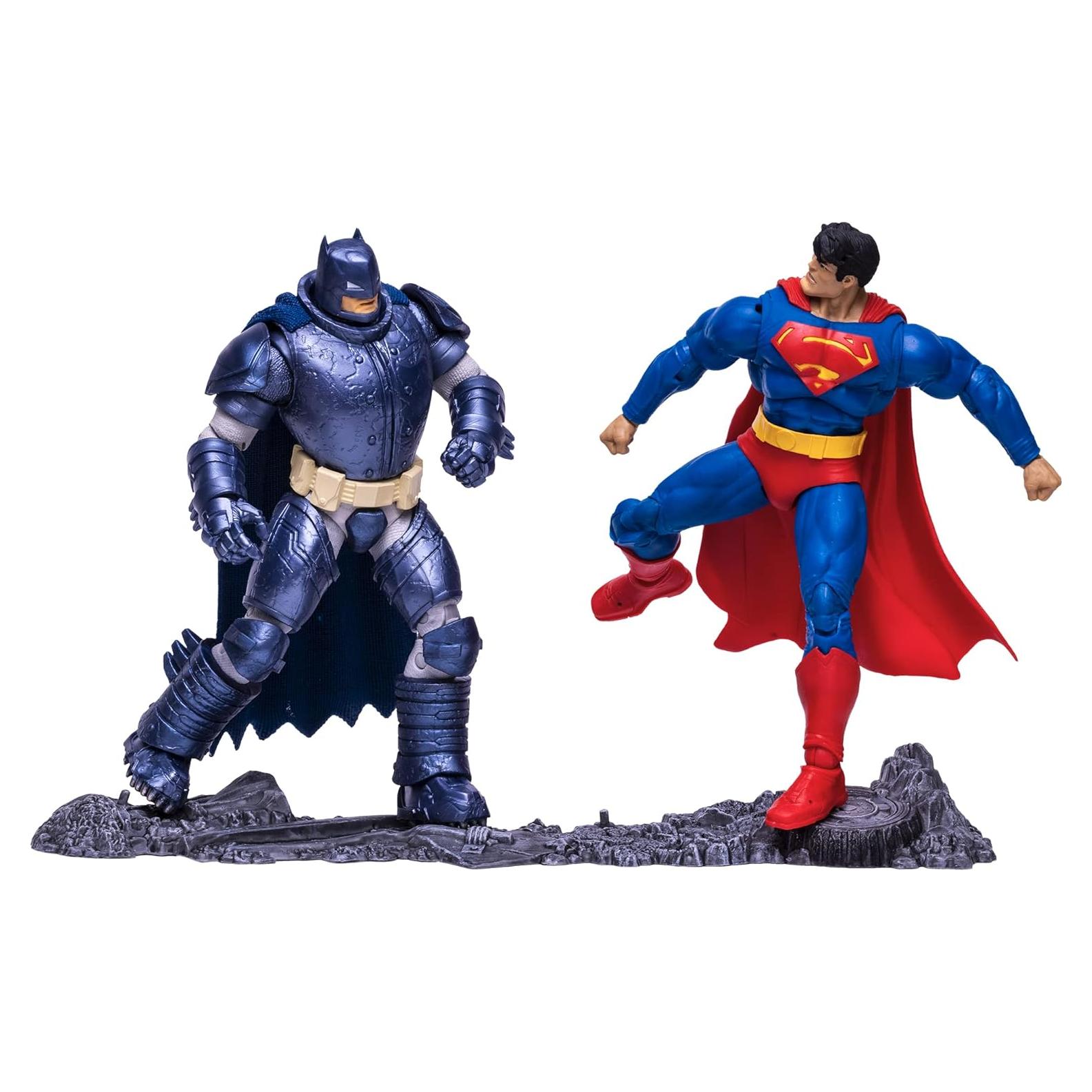 Figura de Acción DC Multiverse Superman vs Batman 25,4 cm