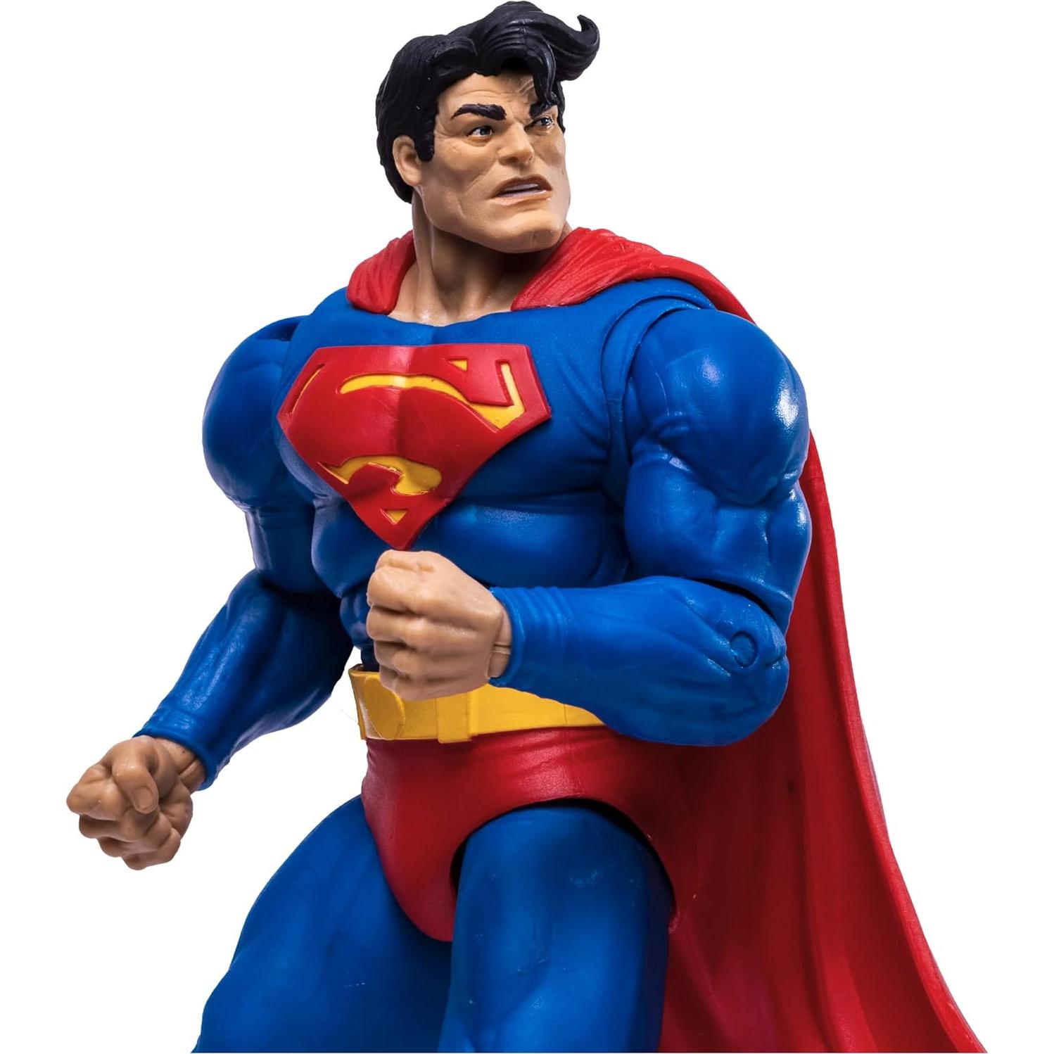 Figura de Acción DC Multiverse Superman vs Batman 25,4 cm