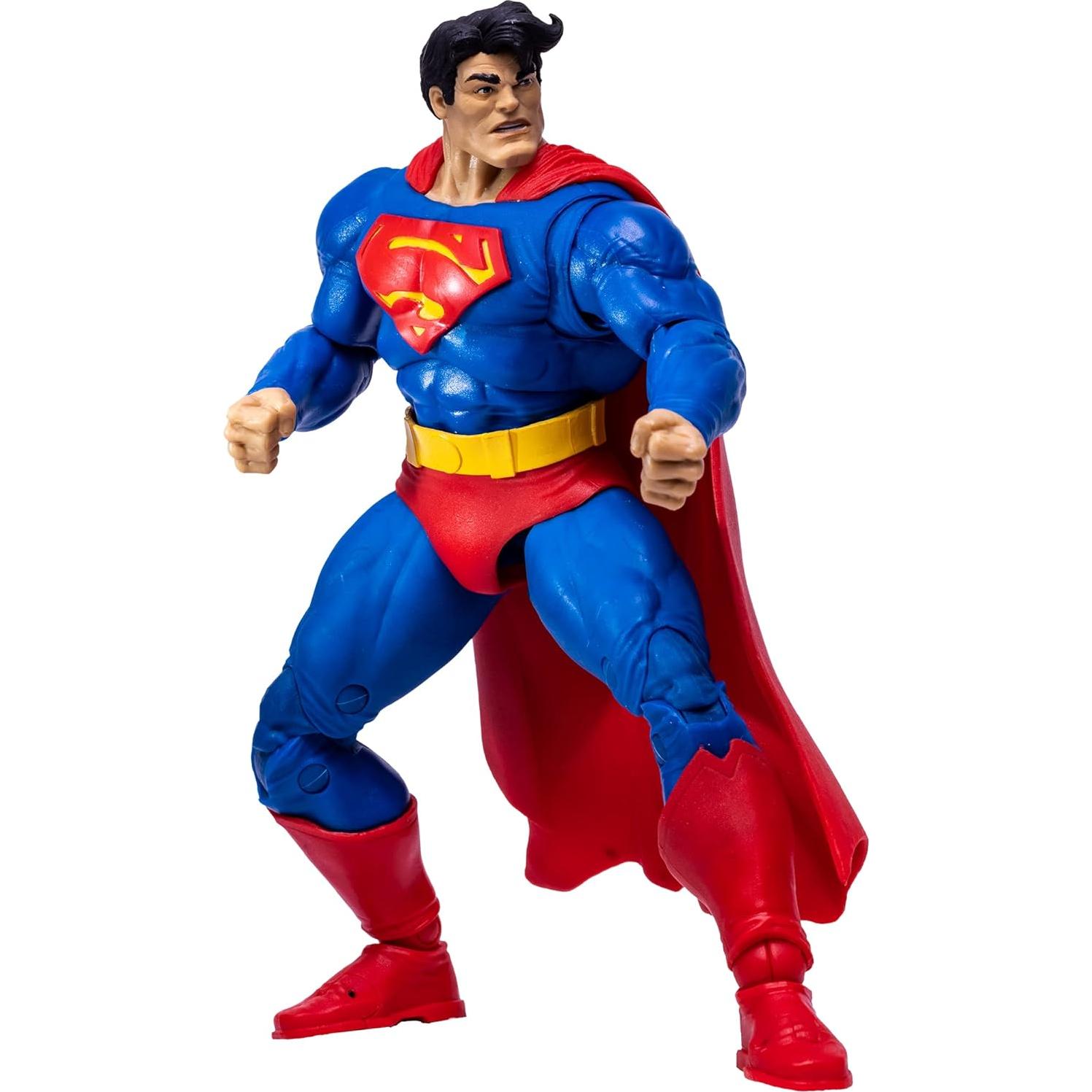 Figura de Acción DC Multiverse Superman vs Batman 25,4 cm