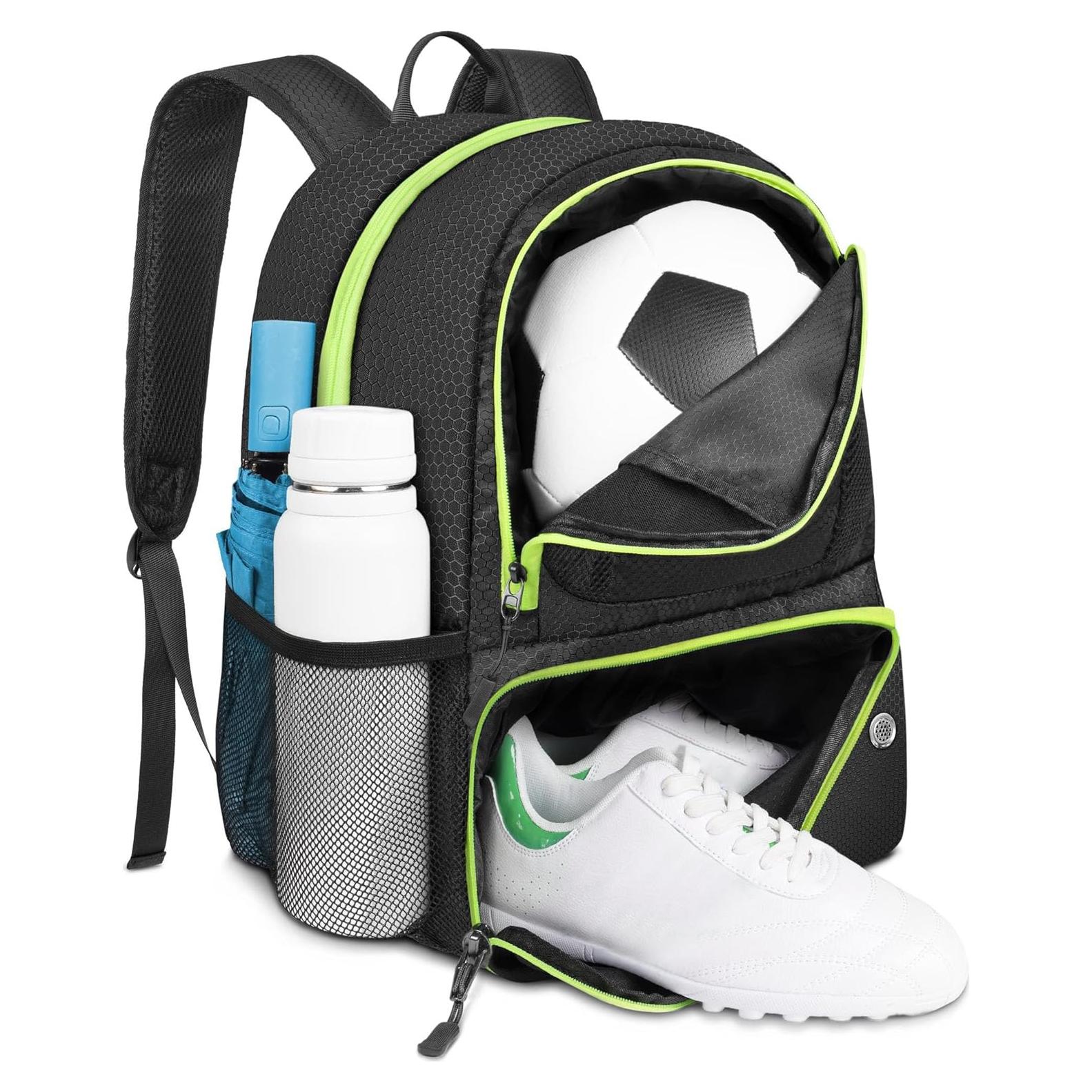 Mochila de Fútbol YOREPEK 6106 Resistente al Agua 28L