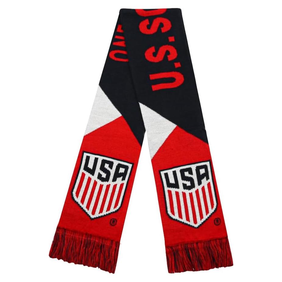 Bufanda Oficial USMNT Icon Sports - Adulto Unisex, Acrílico