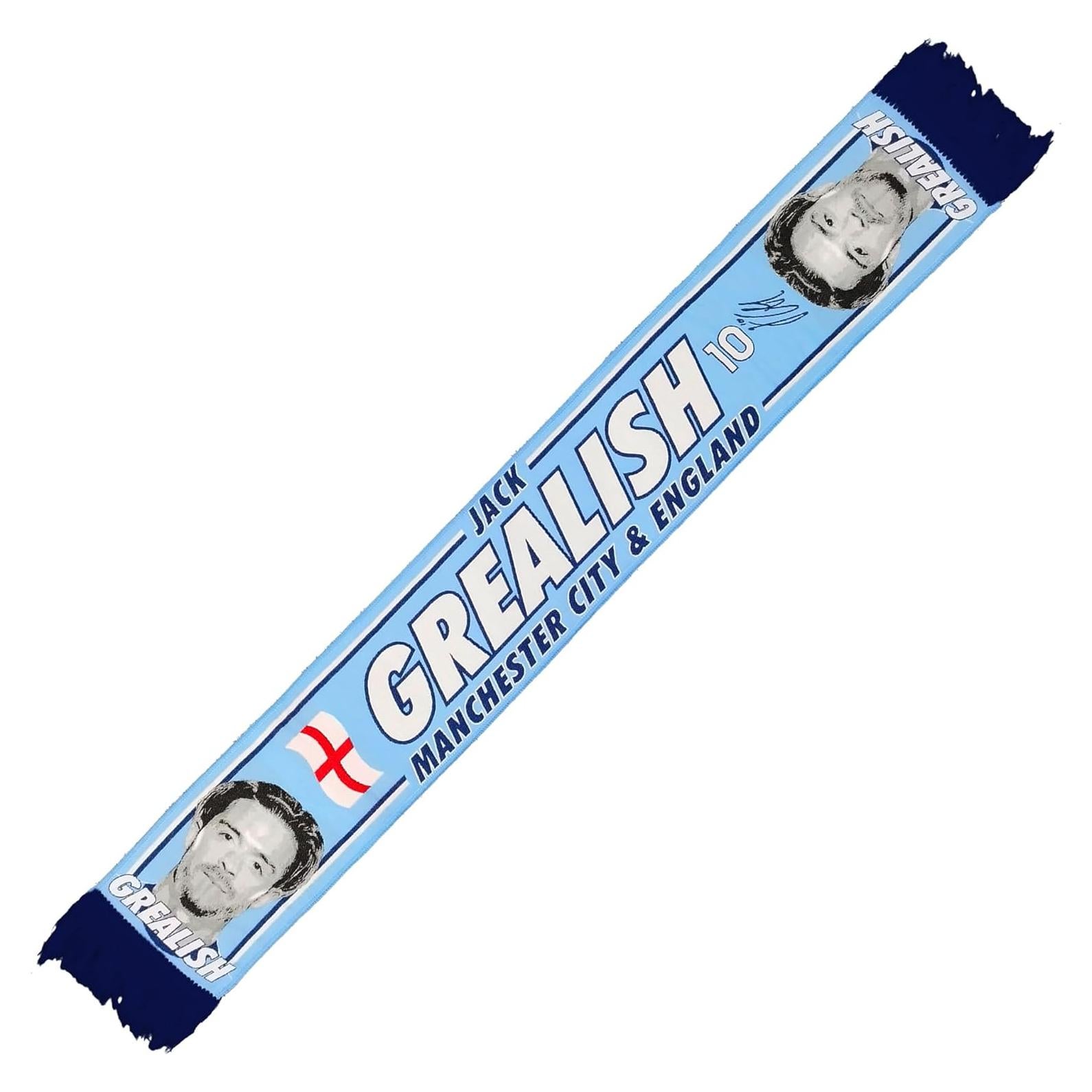 Bufanda de Fan Jack Grealish Man City Tejido Acrílico 1.52m