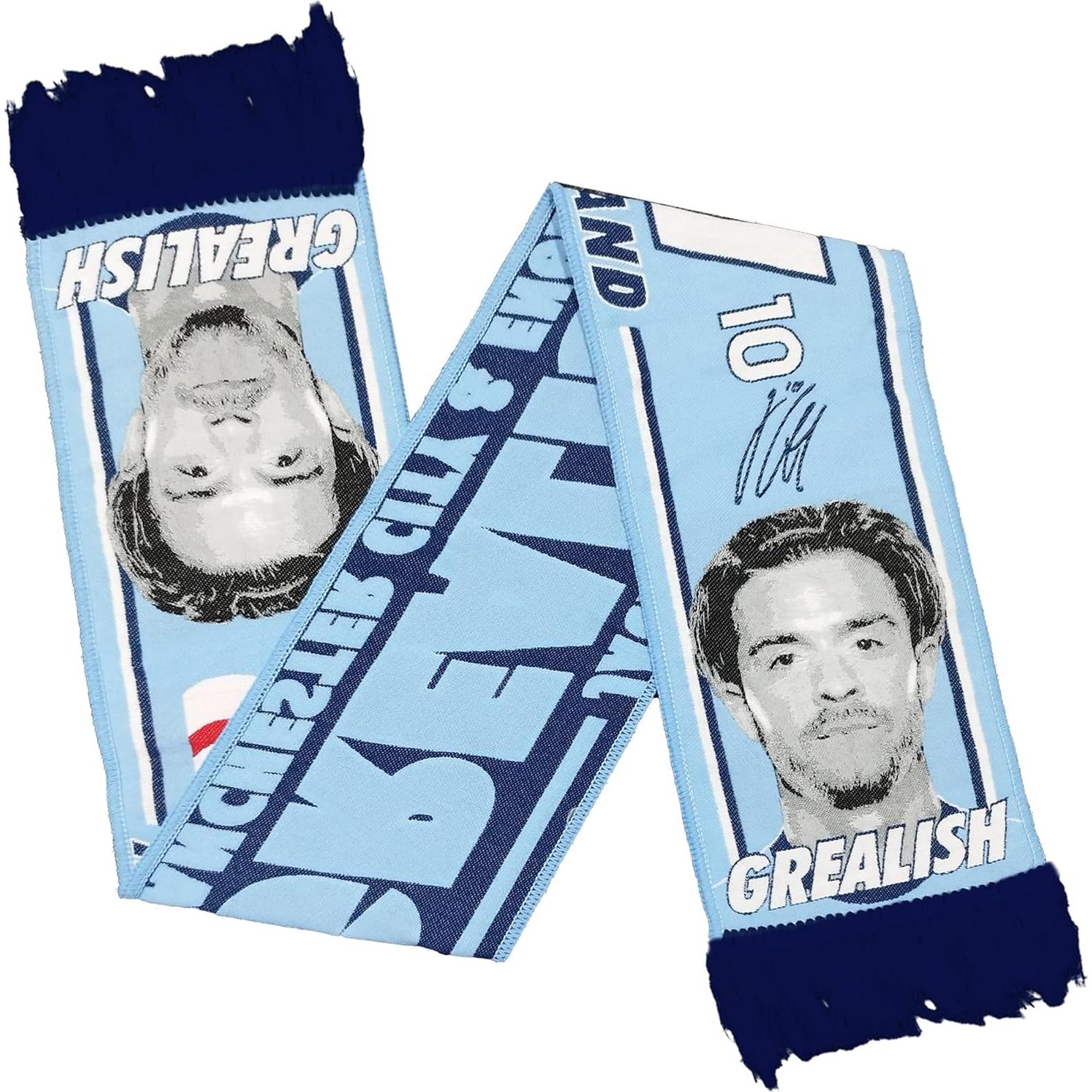 Bufanda de Fan Jack Grealish Man City Tejido Acrílico 1.52m