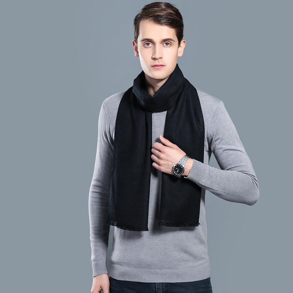 Bufanda de invierno para hombres - Suave y elegante - 180x30 cm