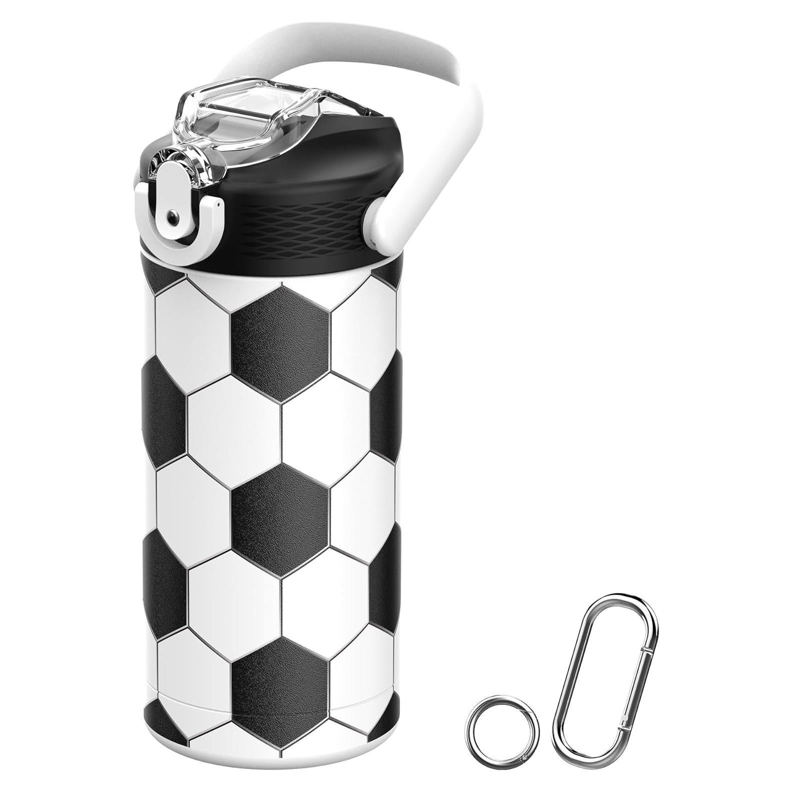 Botella de Agua Aislada MYFOREST 400ml Fútbol para Niños