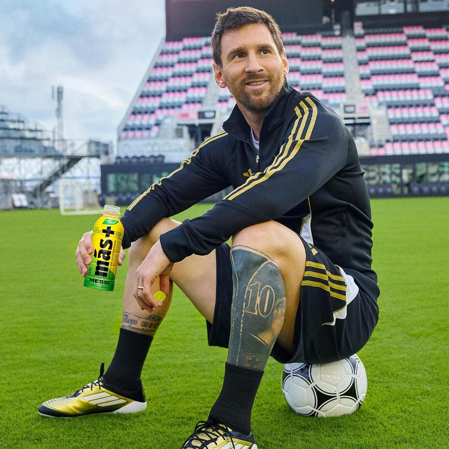 Bebida Deportiva Más+ por Messi 500ml Limón Lime League