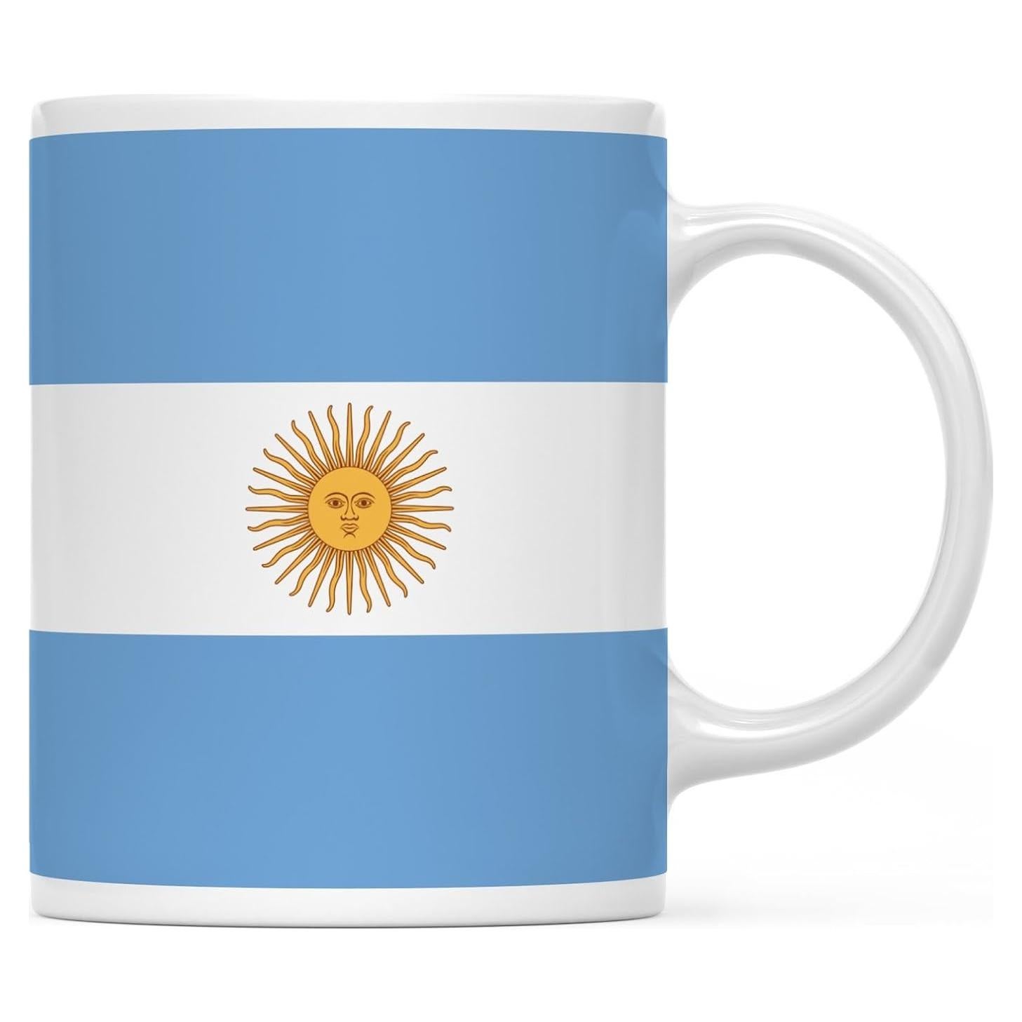 Taza de Café Andaz Press 11oz Fútbol Argentina Regalo