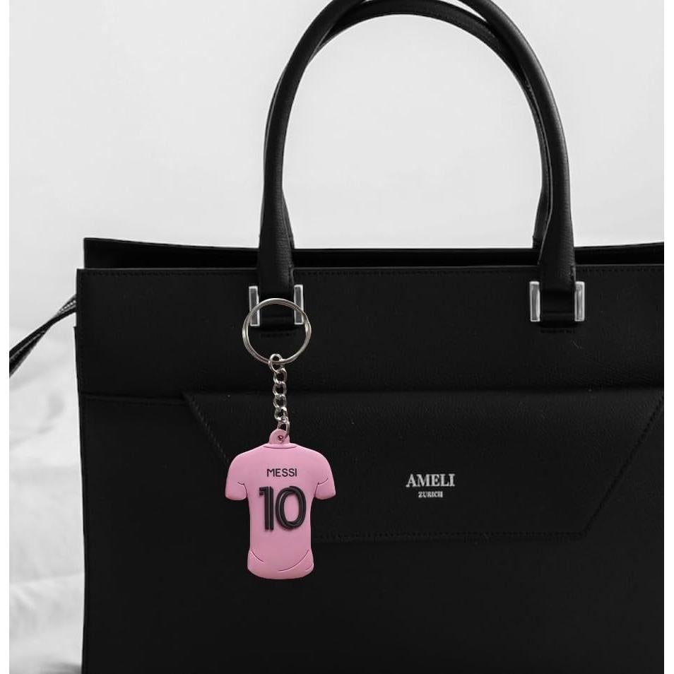 Llaverito 3D Jersey Internacional Miami Messi 10 PVC