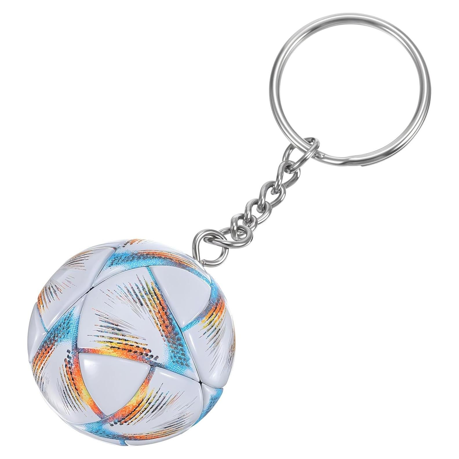 Llavero de Fútbol Quilax Balón 3.64cm PVC para Niños