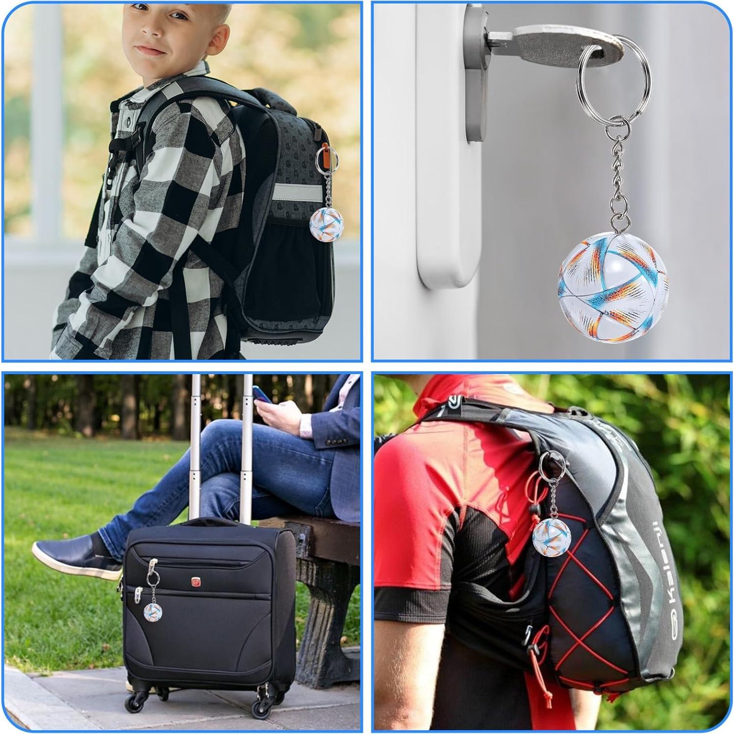 Llavero de Fútbol Quilax Balón 3.64cm PVC para Niños