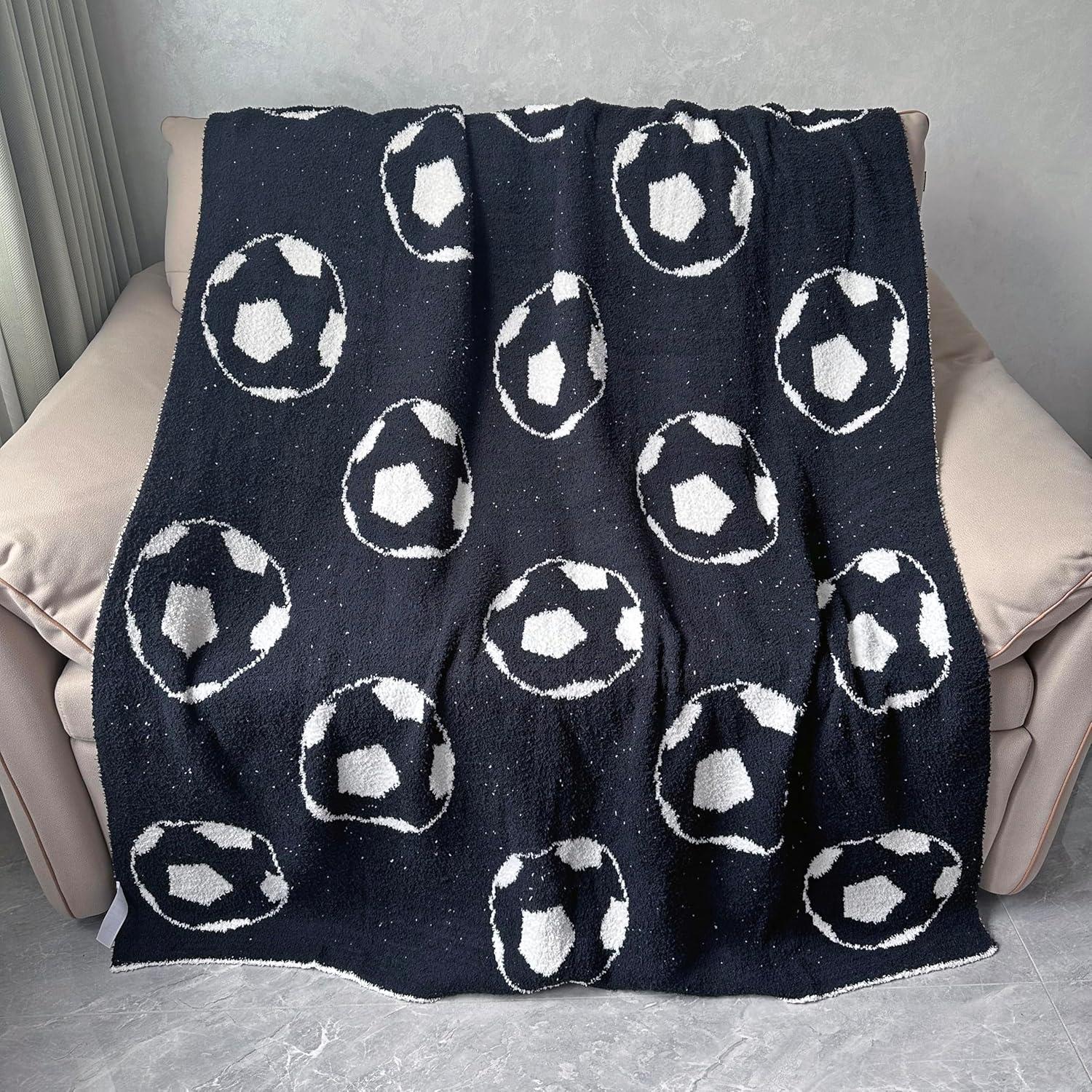 Manta de Fútbol Reversible XING7DAY 130x160 cm Microfibra