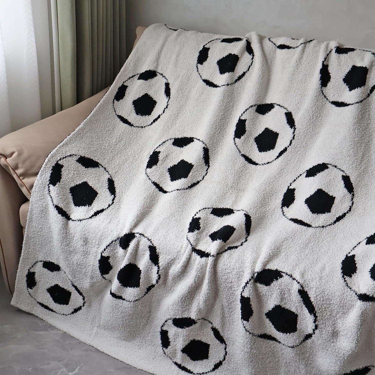 Manta de Fútbol Reversible XING7DAY 130x160 cm Microfibra