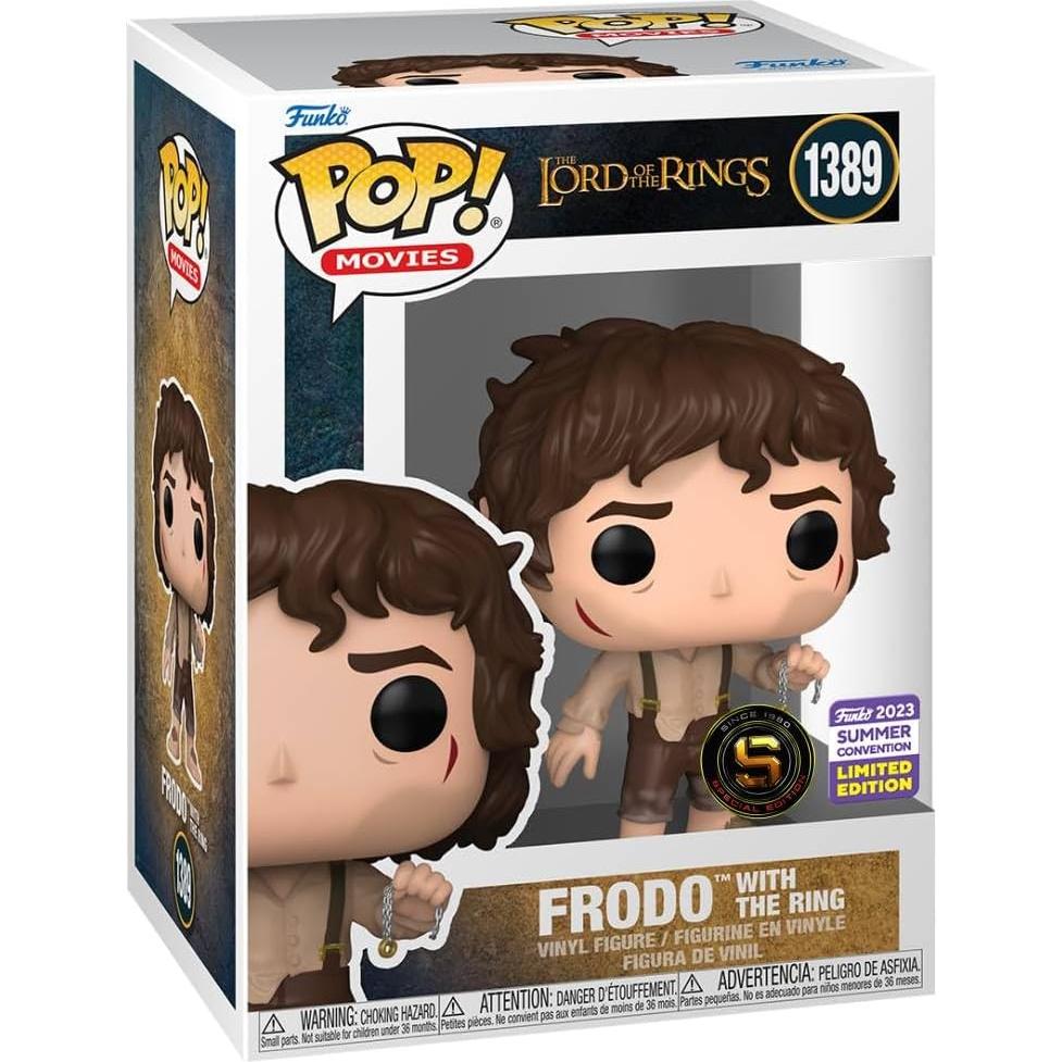 Funko Pop! Frodo con Anillo - El Señor de los Anillos - 9.4 cm