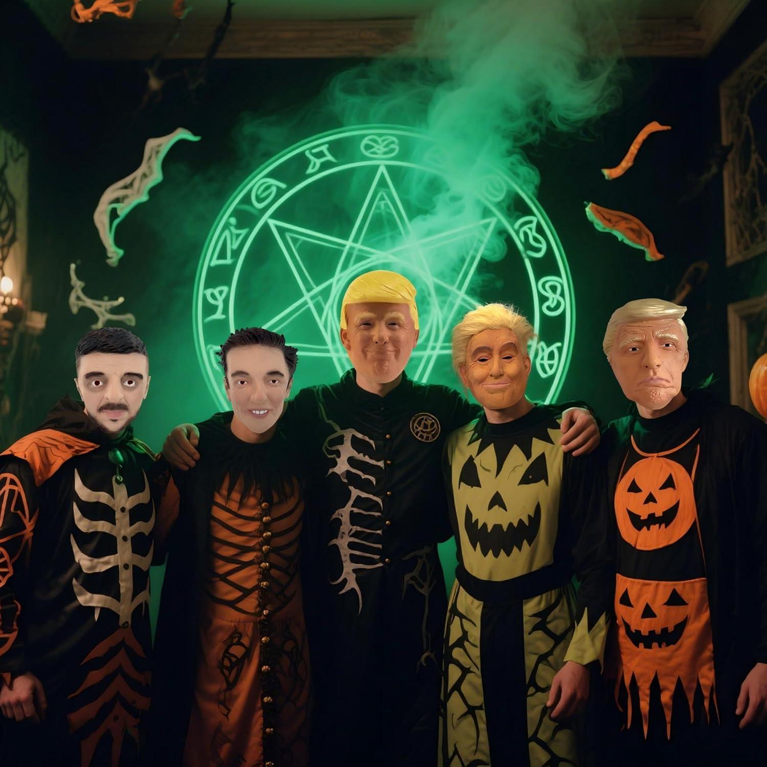 Máscara de Viejo Gadluckki de Láttex Realista para Adultos