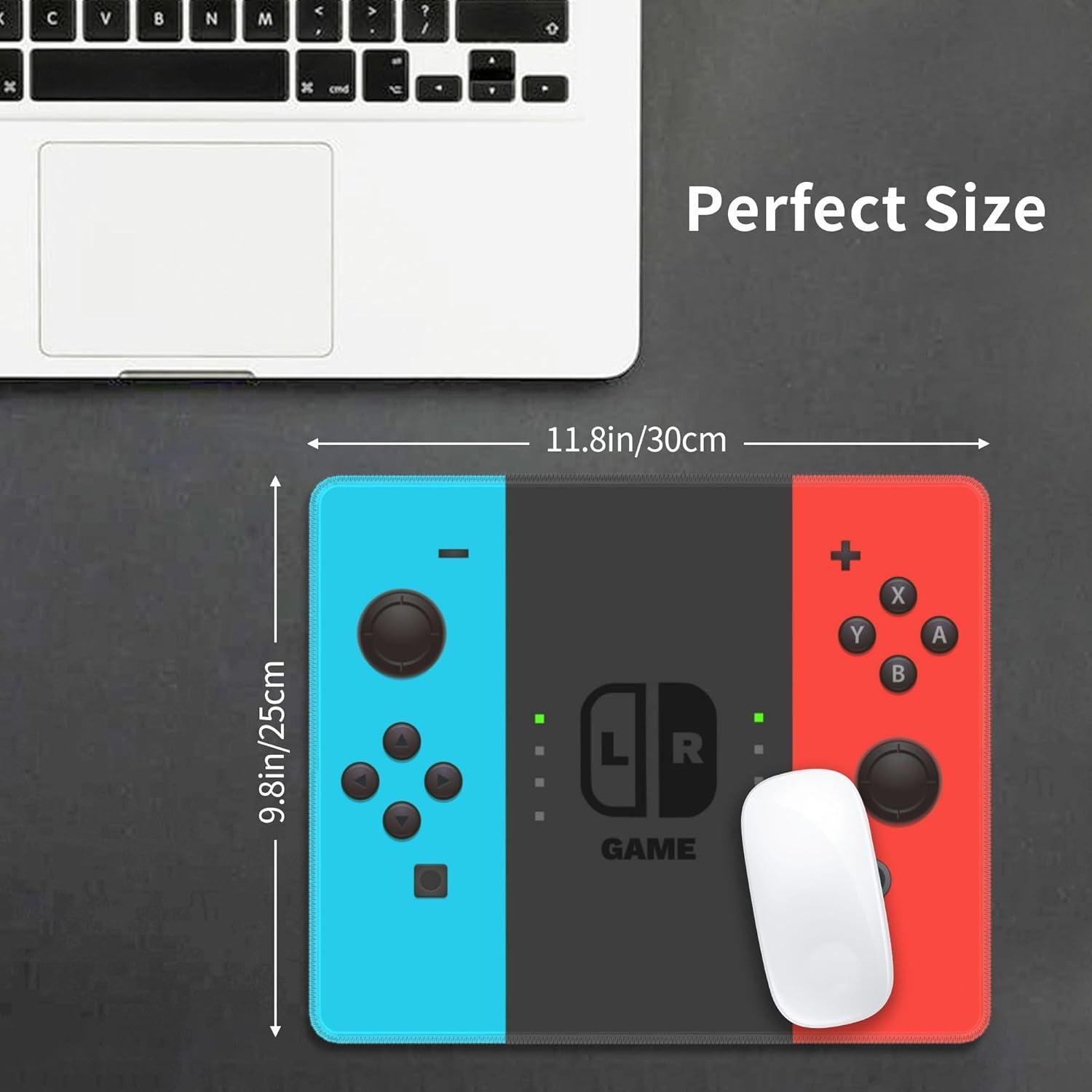 Alfombrilla de Ratón Adovoc Juego S 30x25 cm Antideslizante