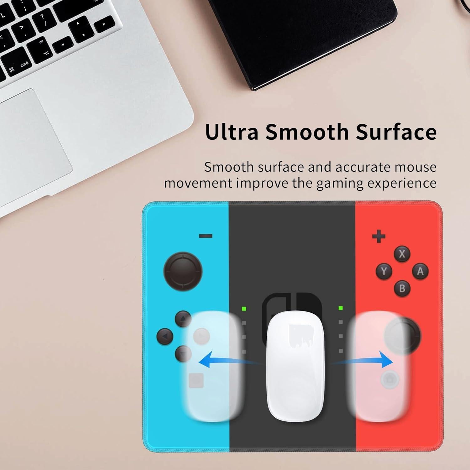 Alfombrilla de Ratón Adovoc Juego S 30x25 cm Antideslizante