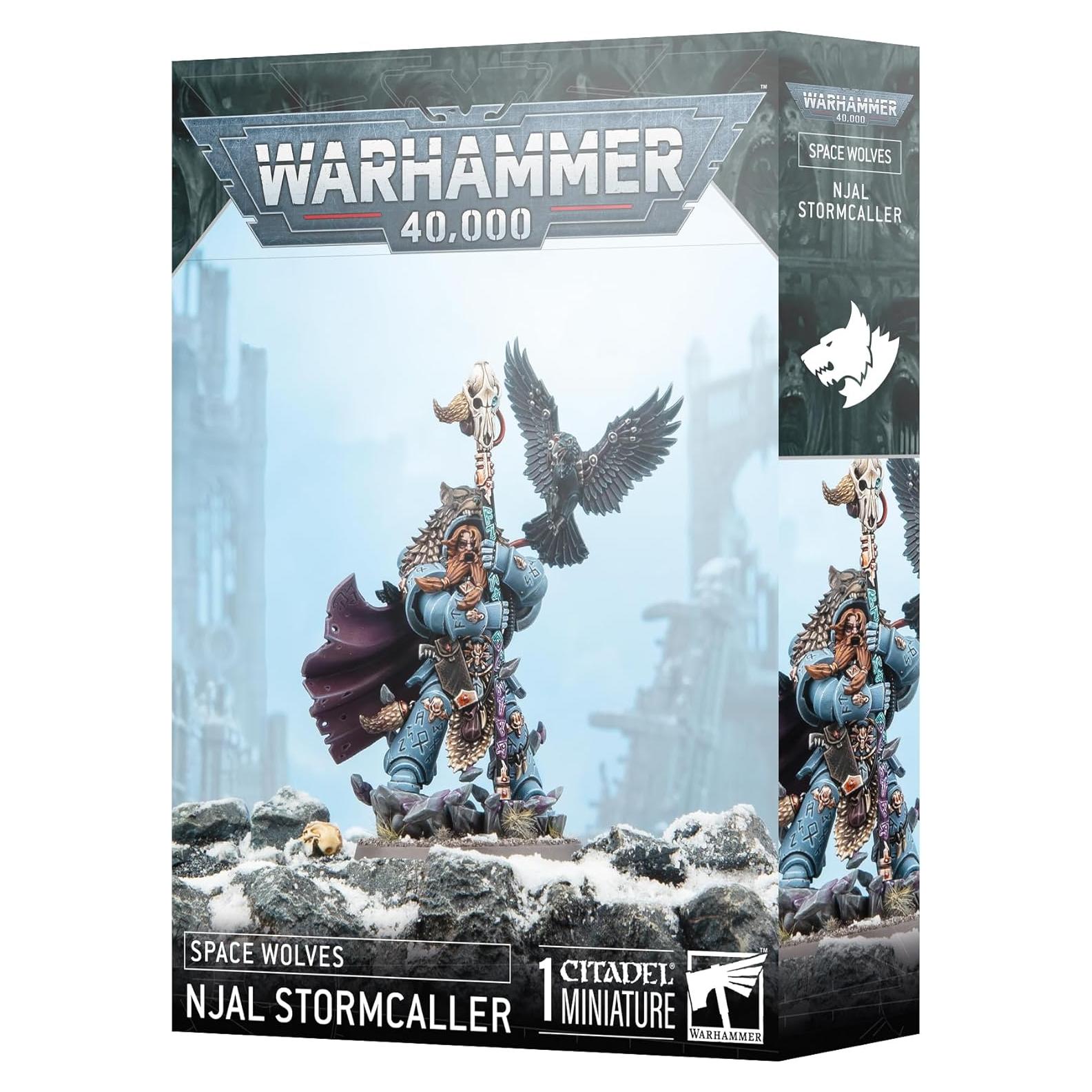Miniatura Njal Stormcaller Space Wolves Games Workshop 40K