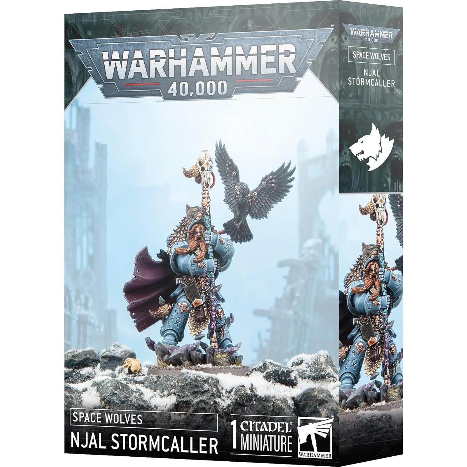 Miniatura Njal Stormcaller Space Wolves Games Workshop 40K
