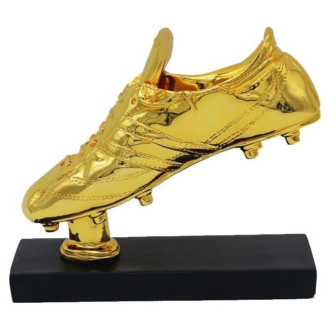 Trofeo Balón de Oro Genérico - Memorabilia de Fútbol 26x23.5cm