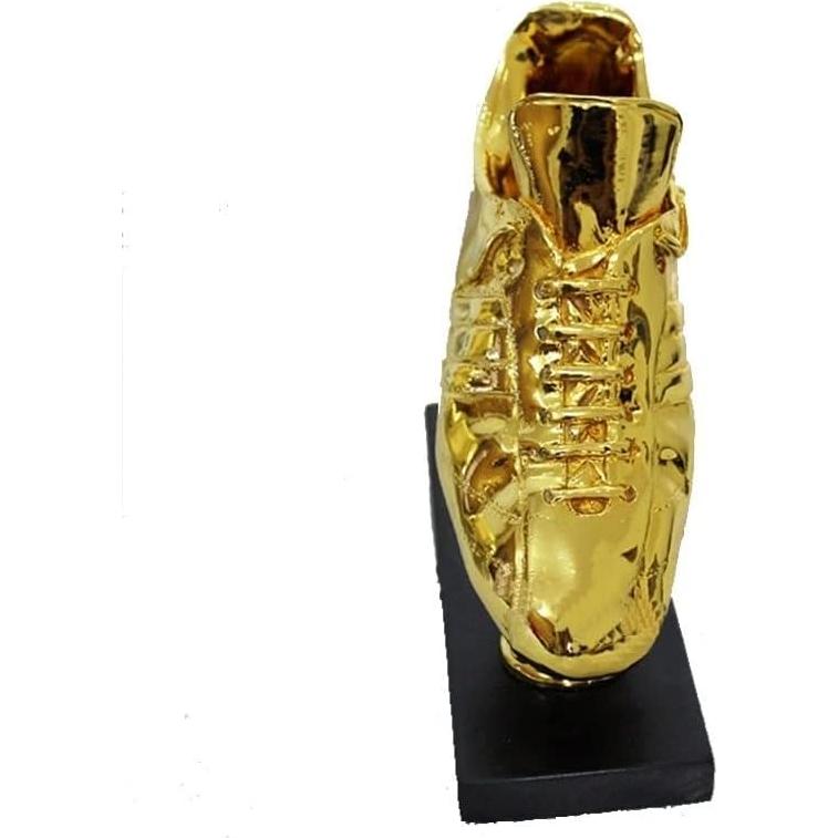 Trofeo Balón de Oro Genérico - Memorabilia de Fútbol 26x23.5cm