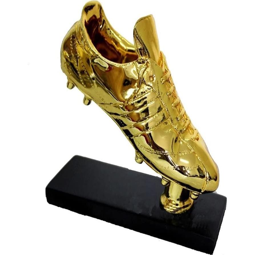 Trofeo Balón de Oro Genérico - Memorabilia de Fútbol 26x23.5cm