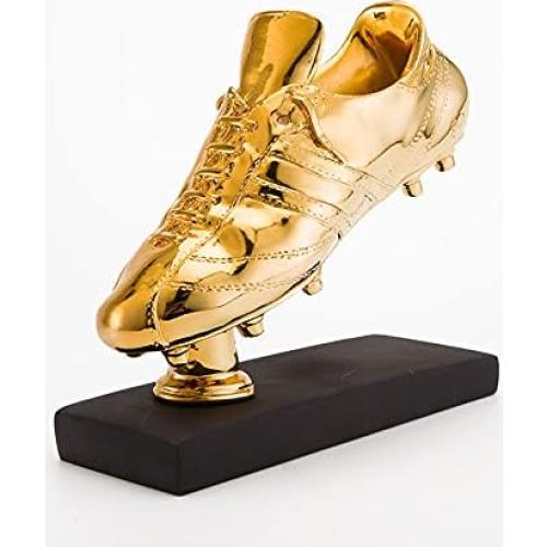 Trofeo Balón de Oro Genérico - Memorabilia de Fútbol 26x23.5cm