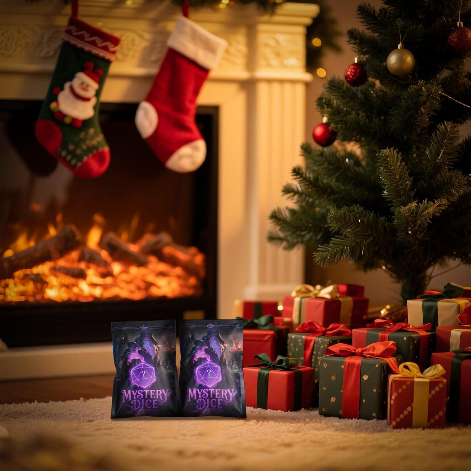 Conjunto de Dados Poliedricos RPG BiiSaa - 7 Dados + Monedas