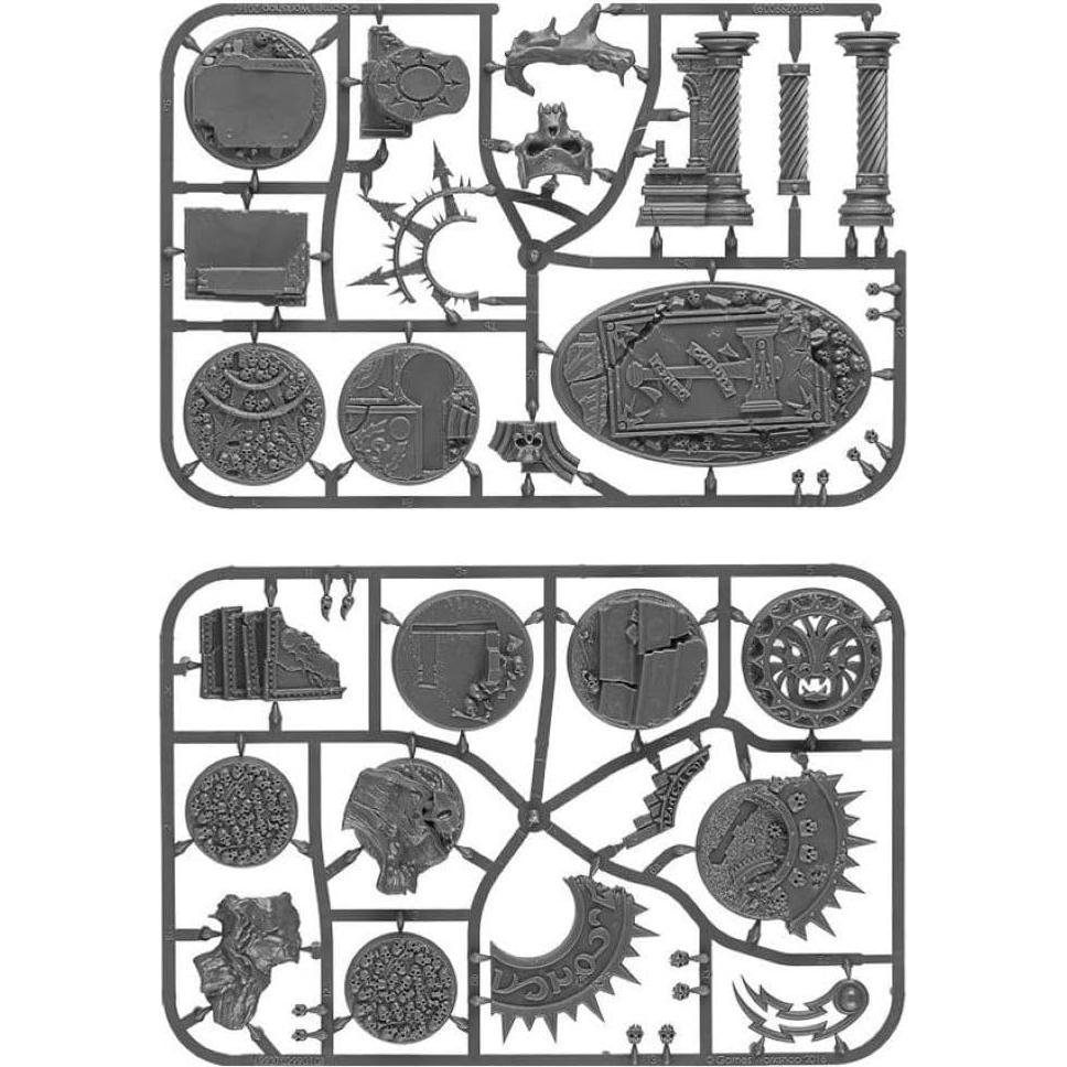Bases de Héroe Warhammer 40000 Games Workshop - 8 Piezas