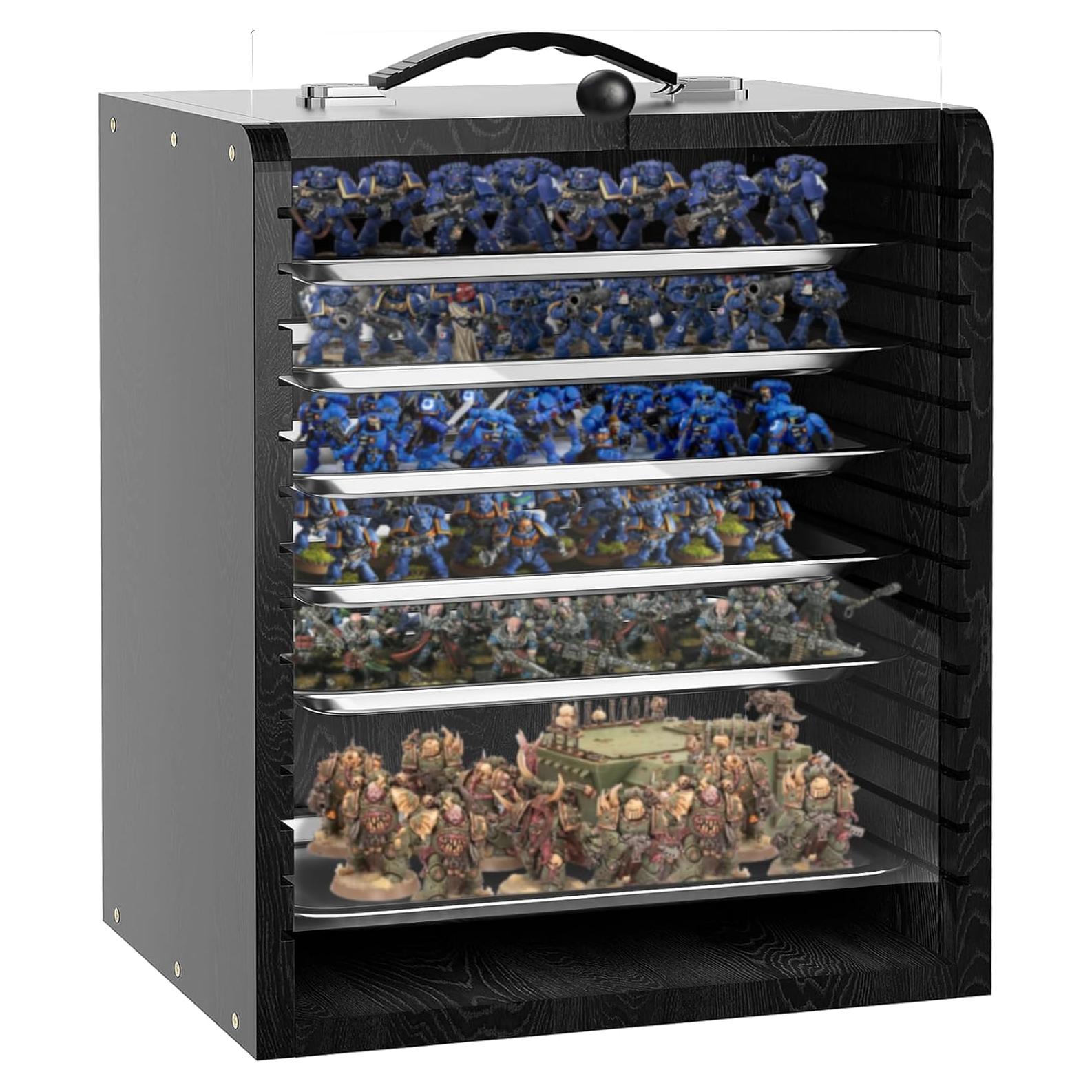 Caja de Almacenamiento WELIDAY para Miniaturas 33x25.4x40.6cm