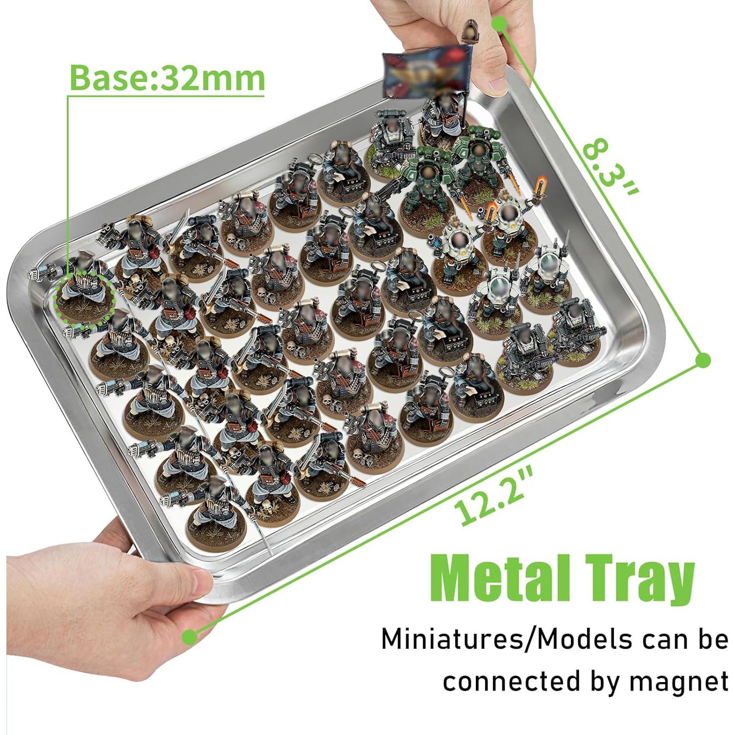 Caja de Almacenamiento WELIDAY para Miniaturas 33x25.4x40.6cm