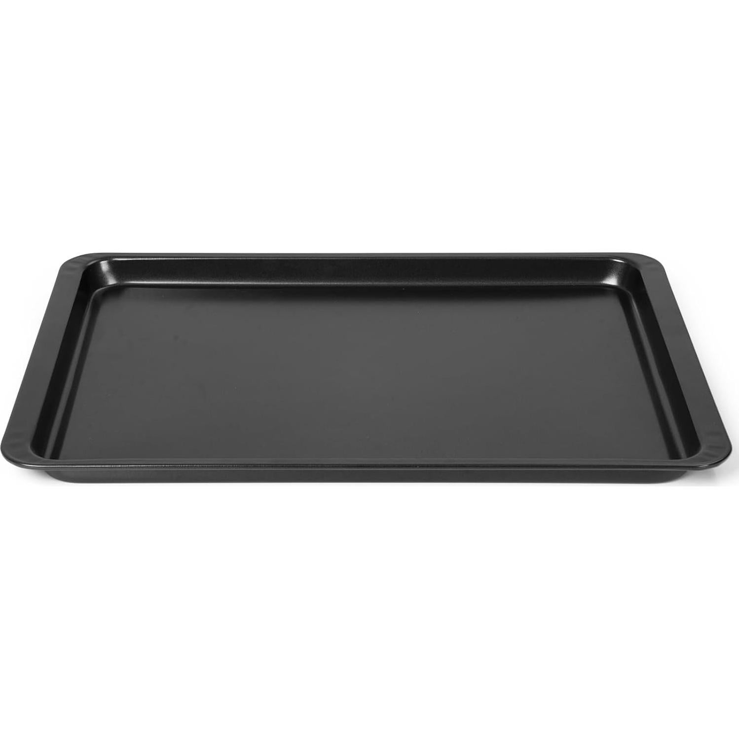 Juego de 6 Bandejas de Metal WELIDAY Tamaño Grande 37x25 cm