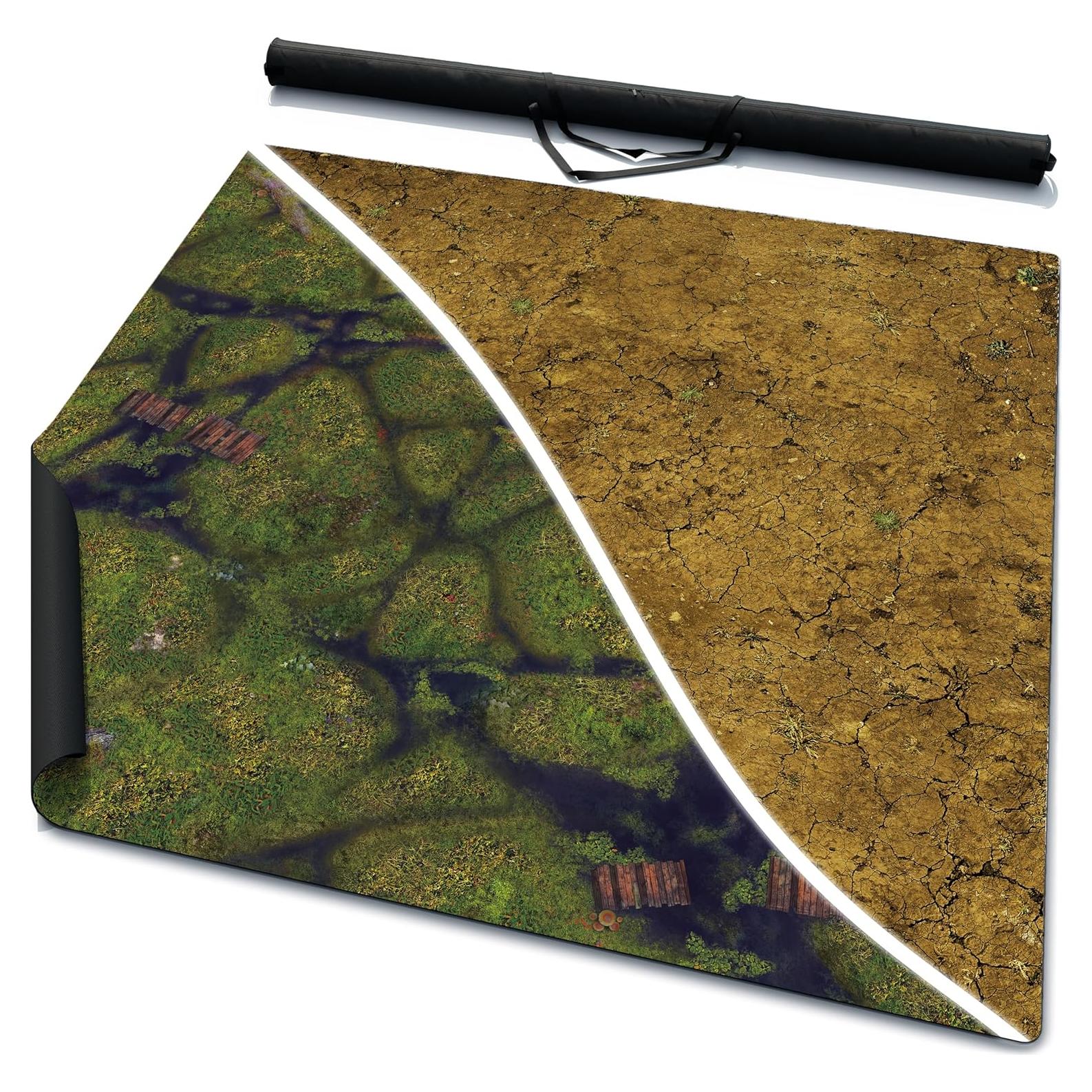 Tapete de Batalla Doble Cara 3x3 ft Warzone Studio Neopreno