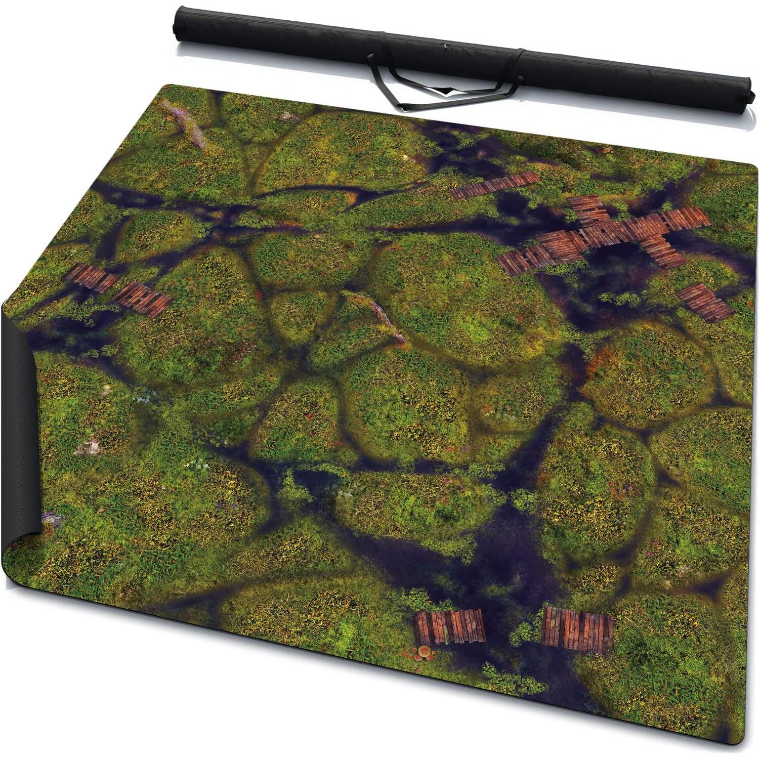 Tapete de Batalla Doble Cara 3x3 ft Warzone Studio Neopreno