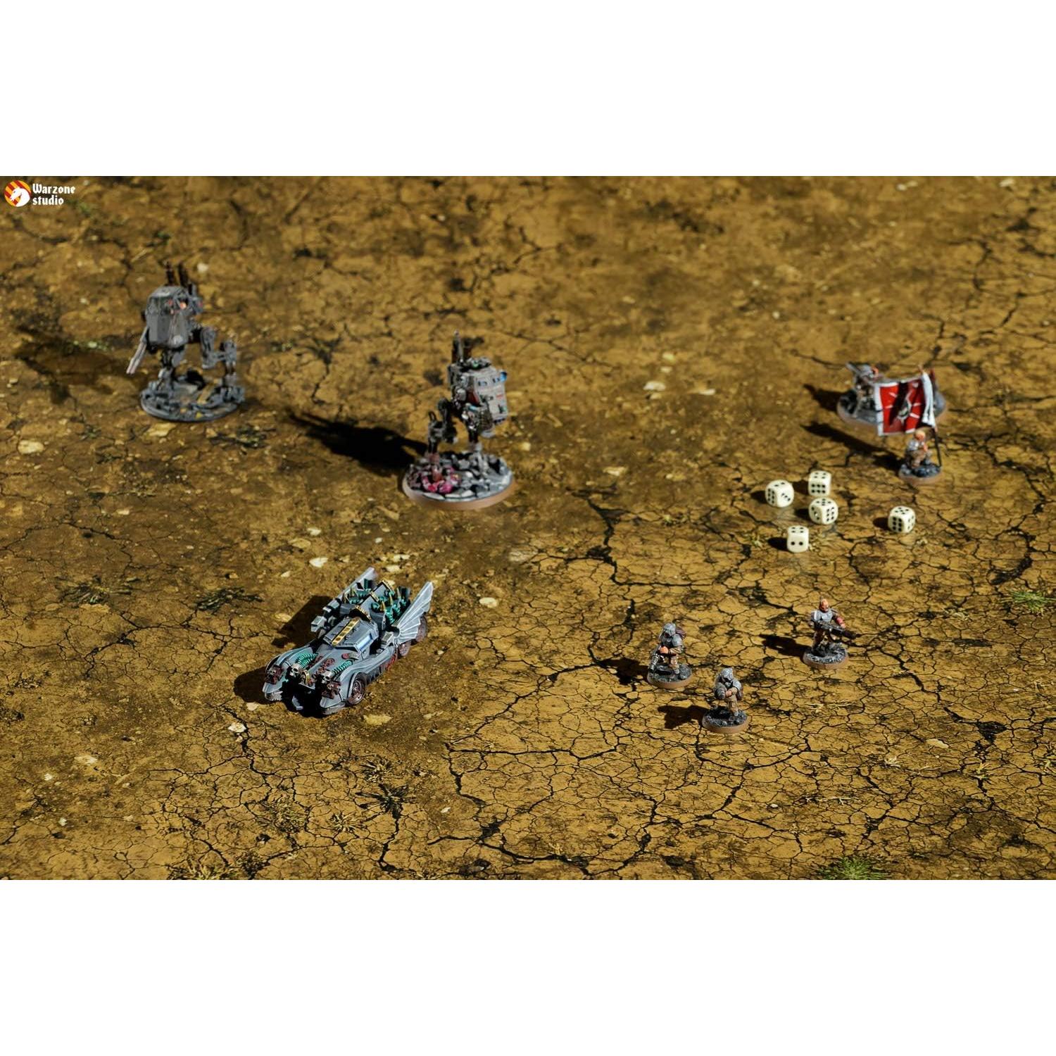 Tapete de Batalla Doble Cara 3x3 ft Warzone Studio Neopreno