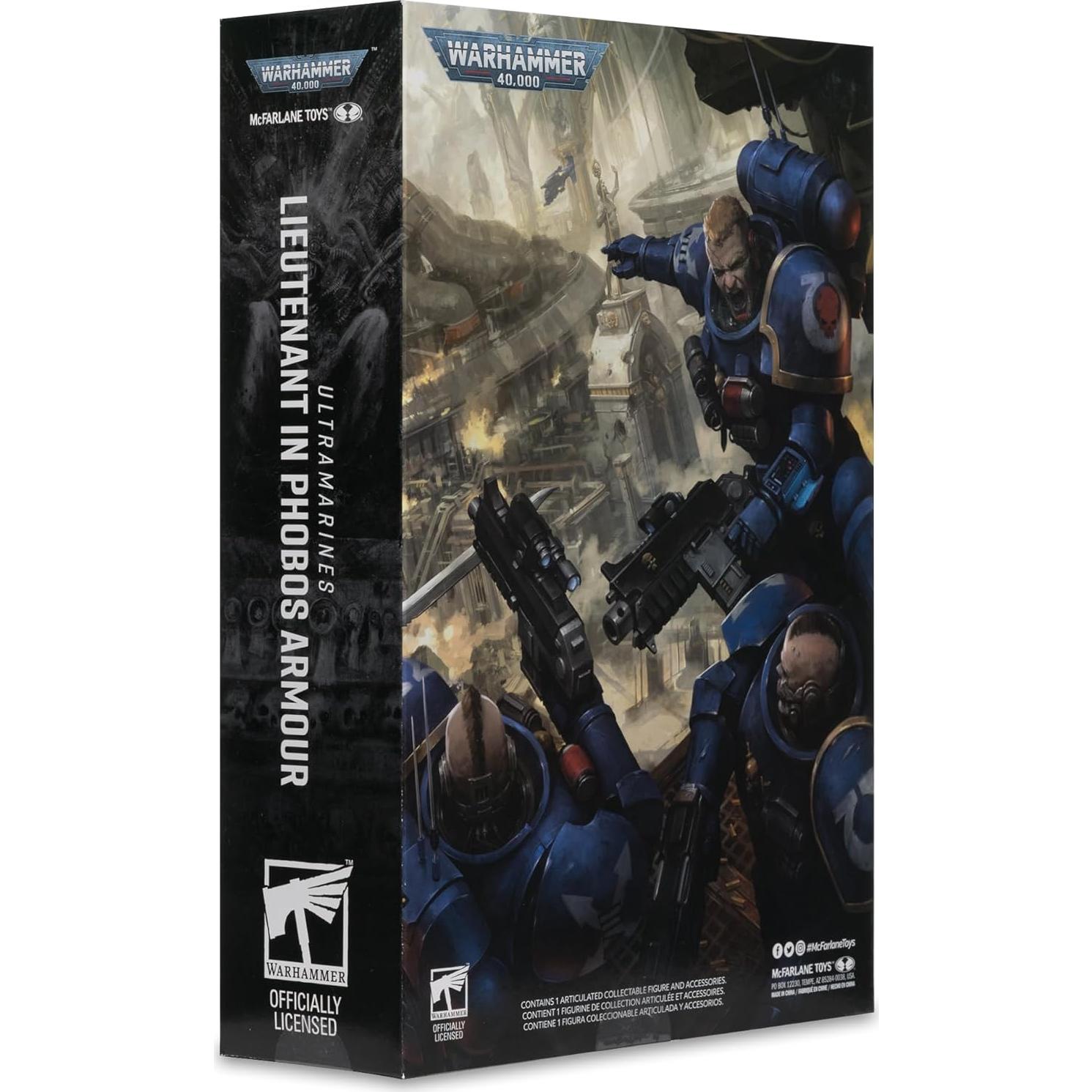 Figura Teniente Phobos 18 cm McFarlane Toys Warhammer 40K