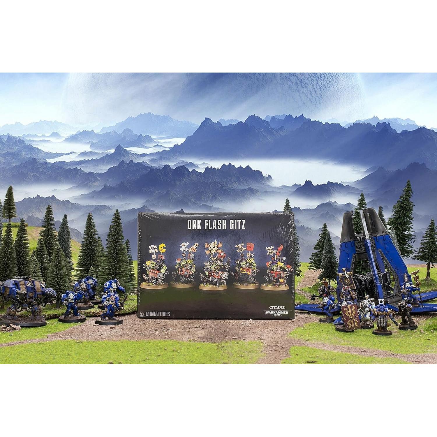 Figura de Acción Ork Flash Gitz Warhammer 40,000 - 5 Miniaturas