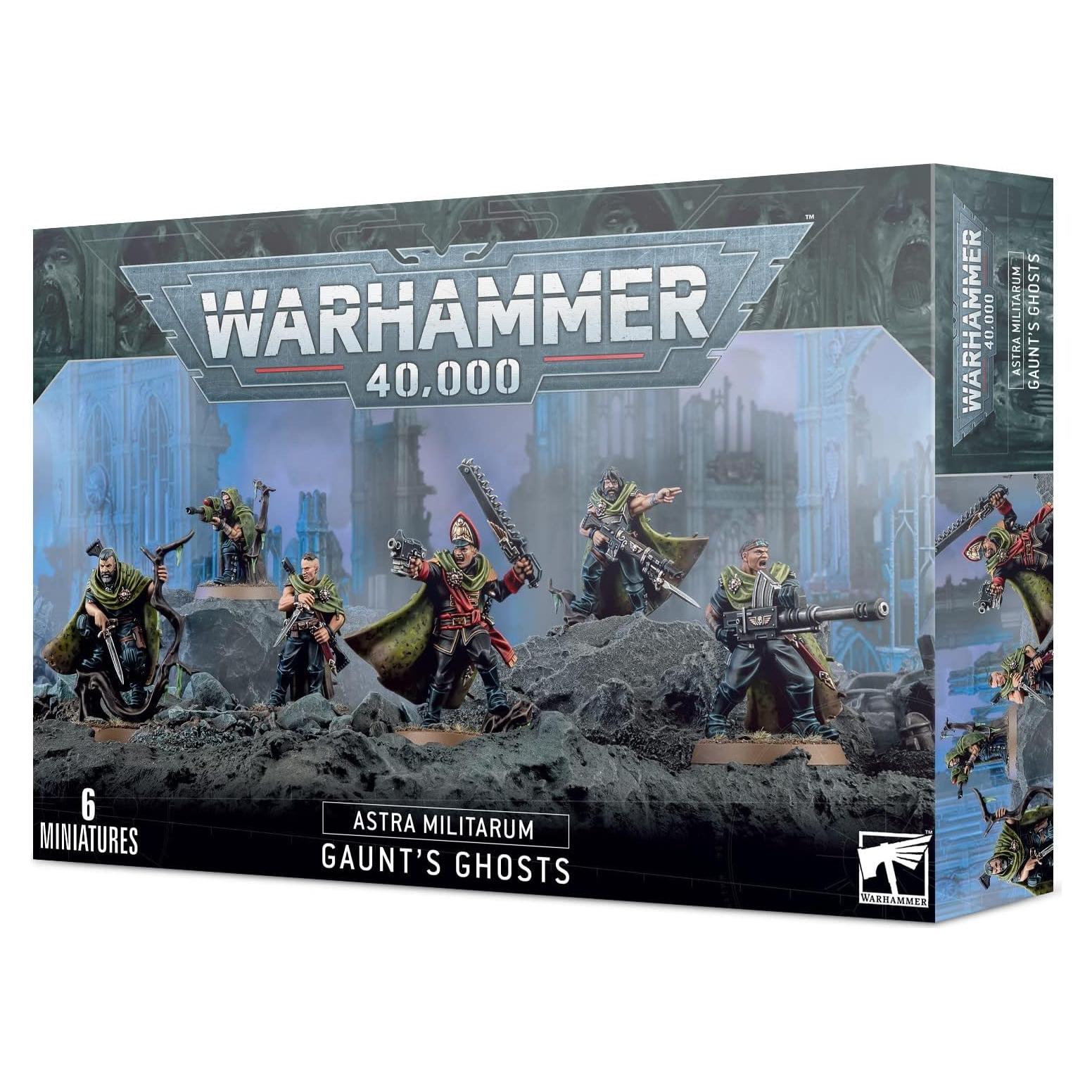 Warhammer 40,000 Fantasmas de Gaunt Astra Militarum - 6 Figuras