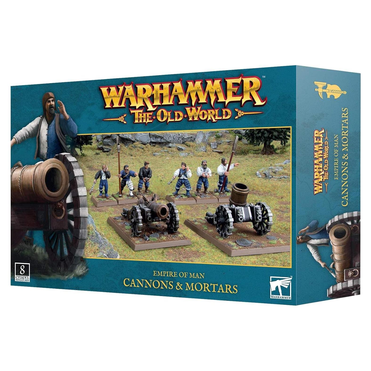Warhammer El Viejo Mundo: Cañones y Morteros Games Workshop