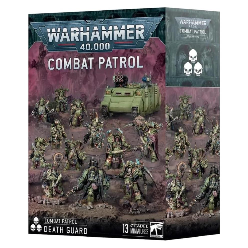 Patrulla de Combate Warhammer 40K Guardia de la Muerte 13 Miniaturas