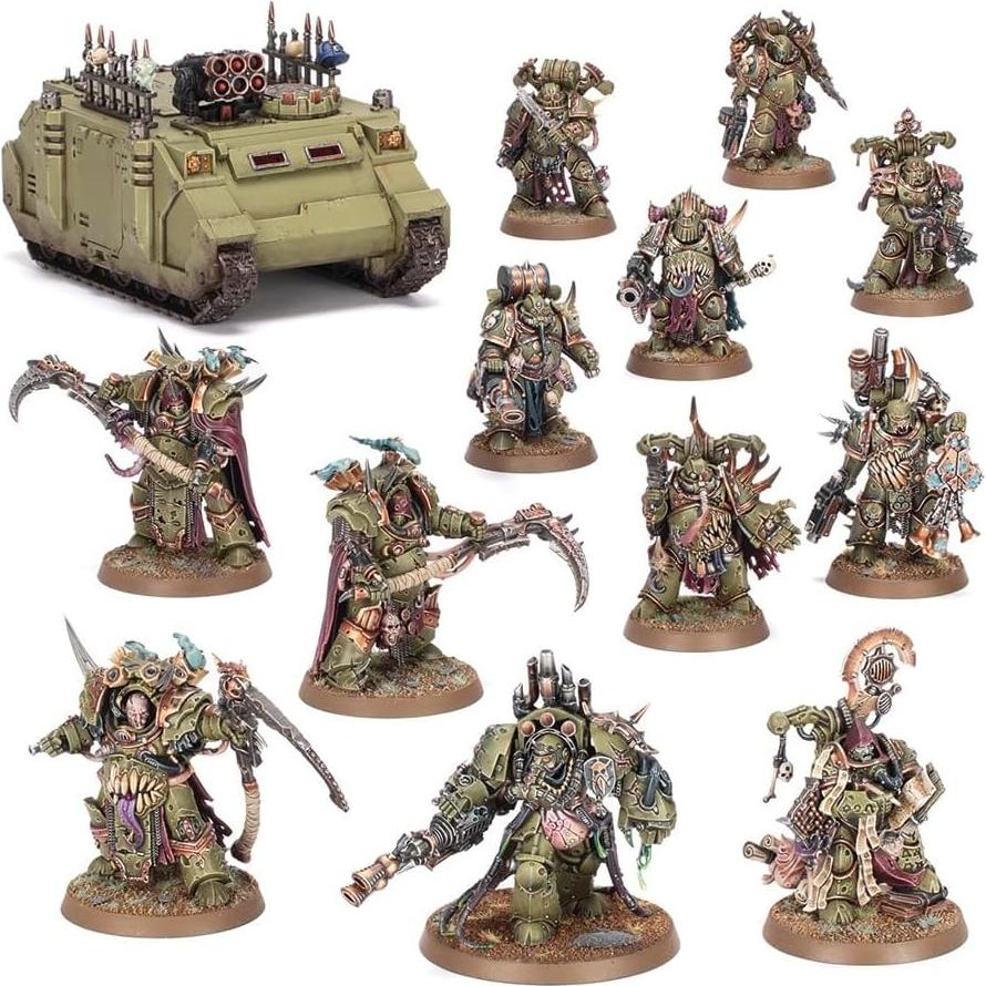 Patrulla de Combate Warhammer 40K Guardia de la Muerte 13 Miniaturas