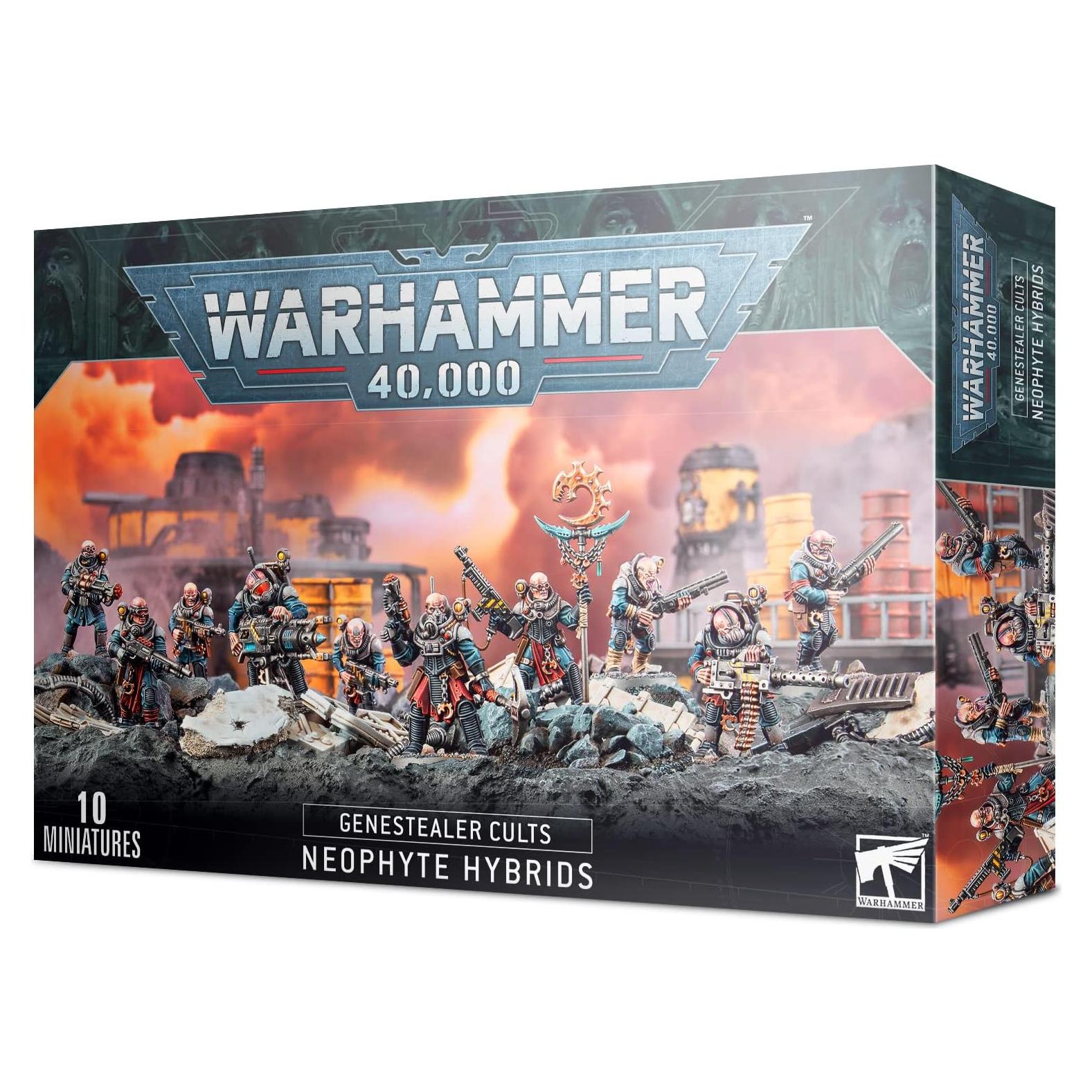 Warhammer 40k Cultos Genestealer Neophyte Hybrids 159g